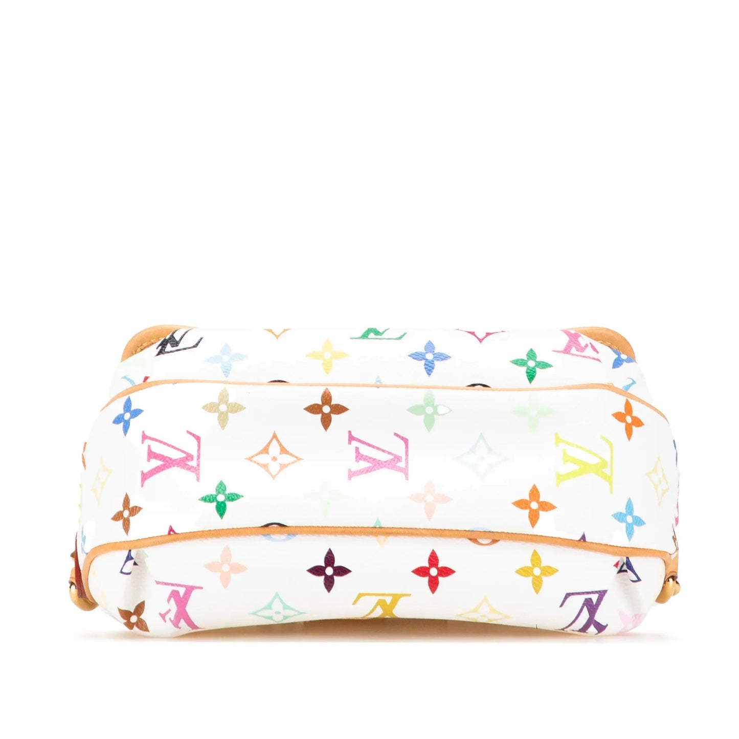 White Louis Vuitton Monogram Multicolore Patti Shoulder Bag