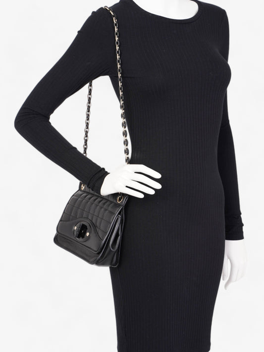 Chanel Chain Flap Black Leather