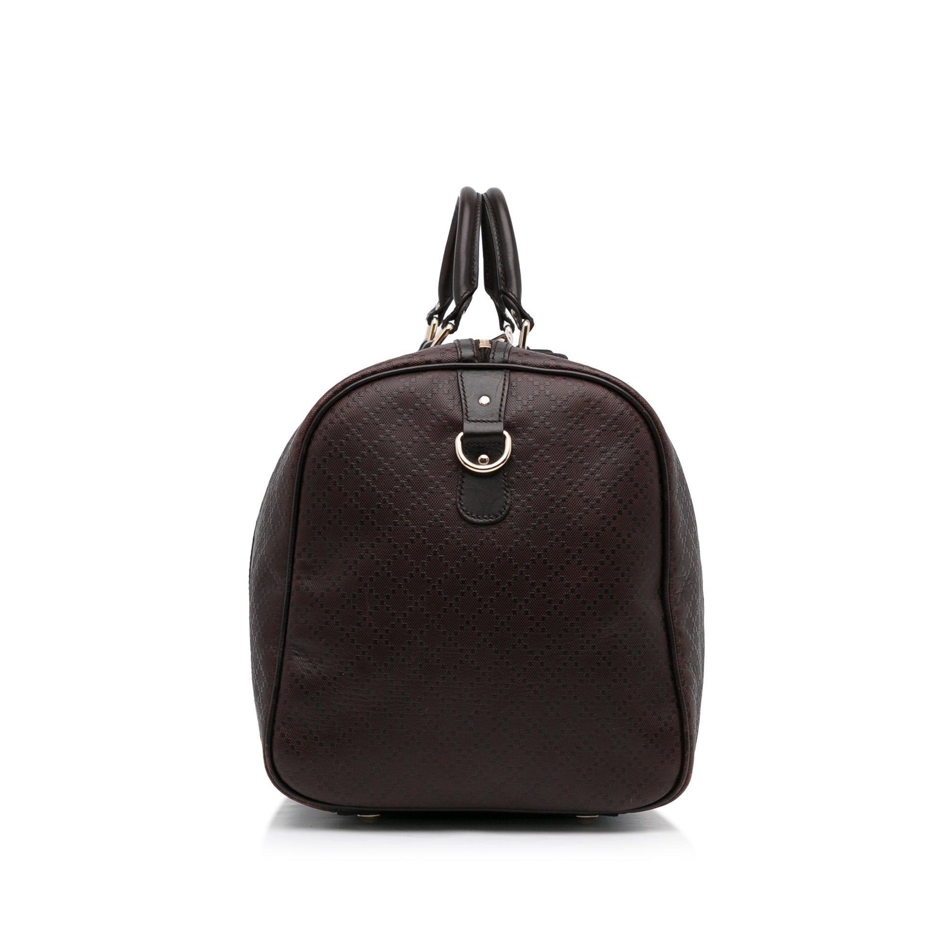 Gucci Brown Leather Shoulder Bag Style 1