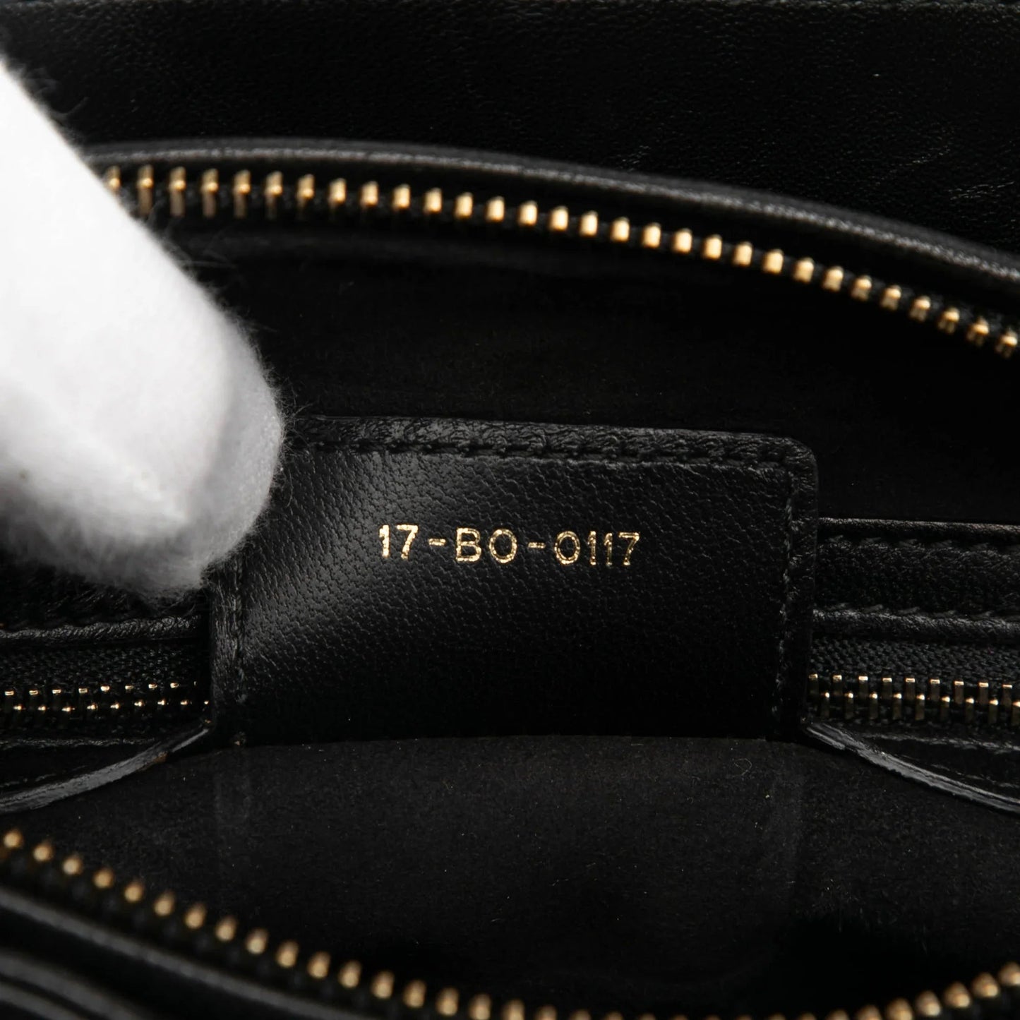 Black Dior Medium Lambskin Cannage Studded Supple Lady Dior Satchel
