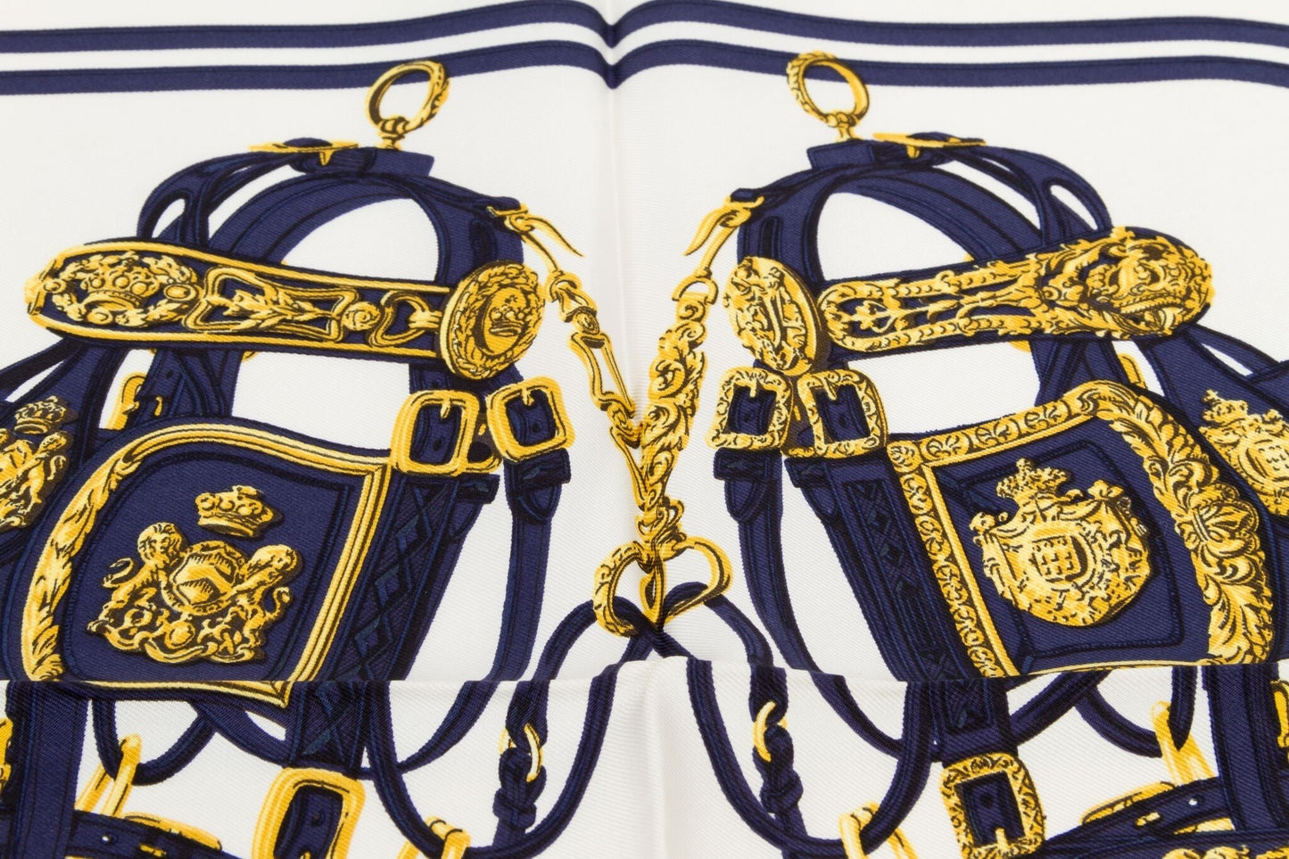 Hermes Blue Brides de Gala Pochette