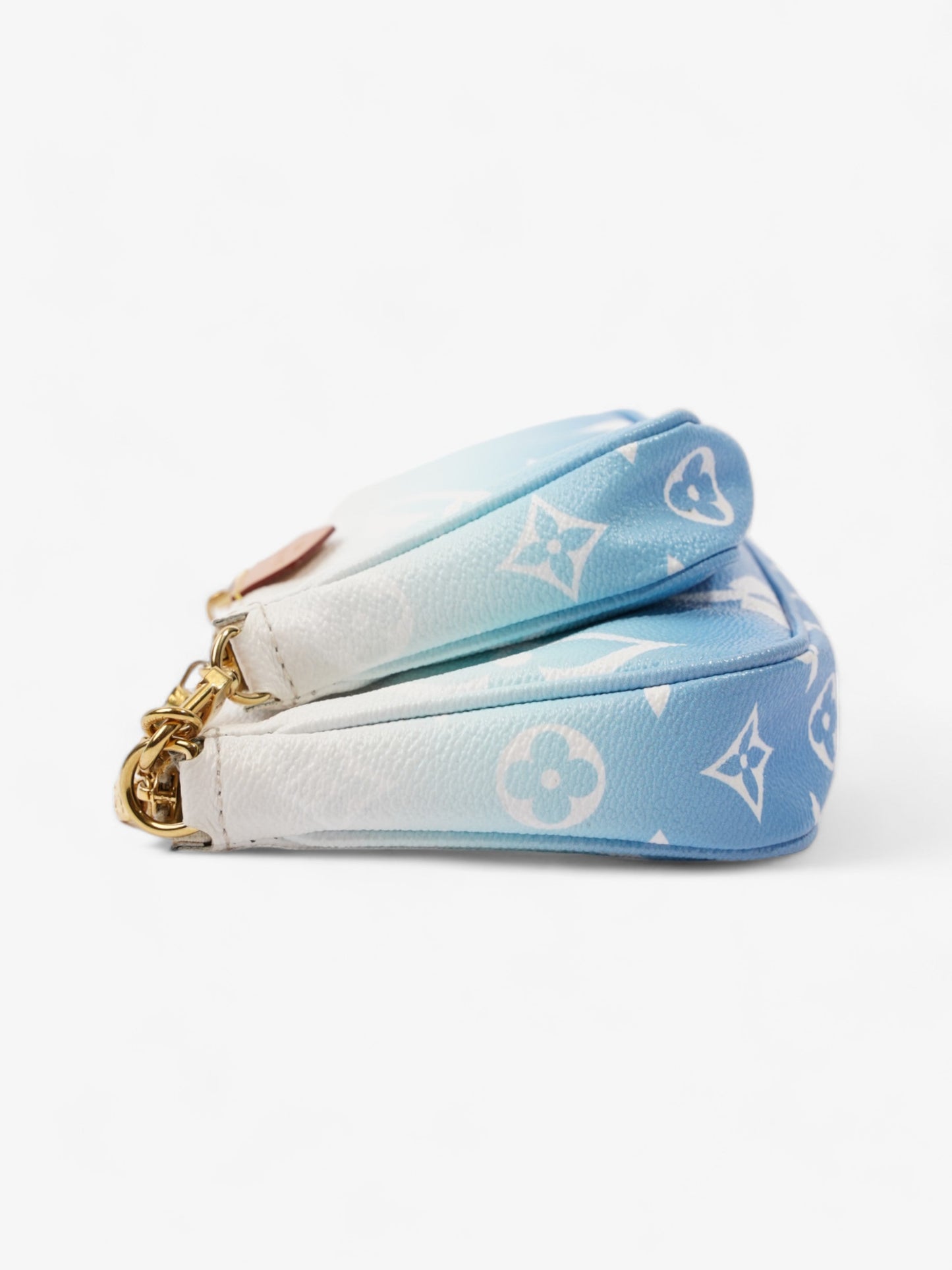 Louis Vuitton By The Pool Multi Pochette Accessoires Blue Gradient Monogram Coated Canvas