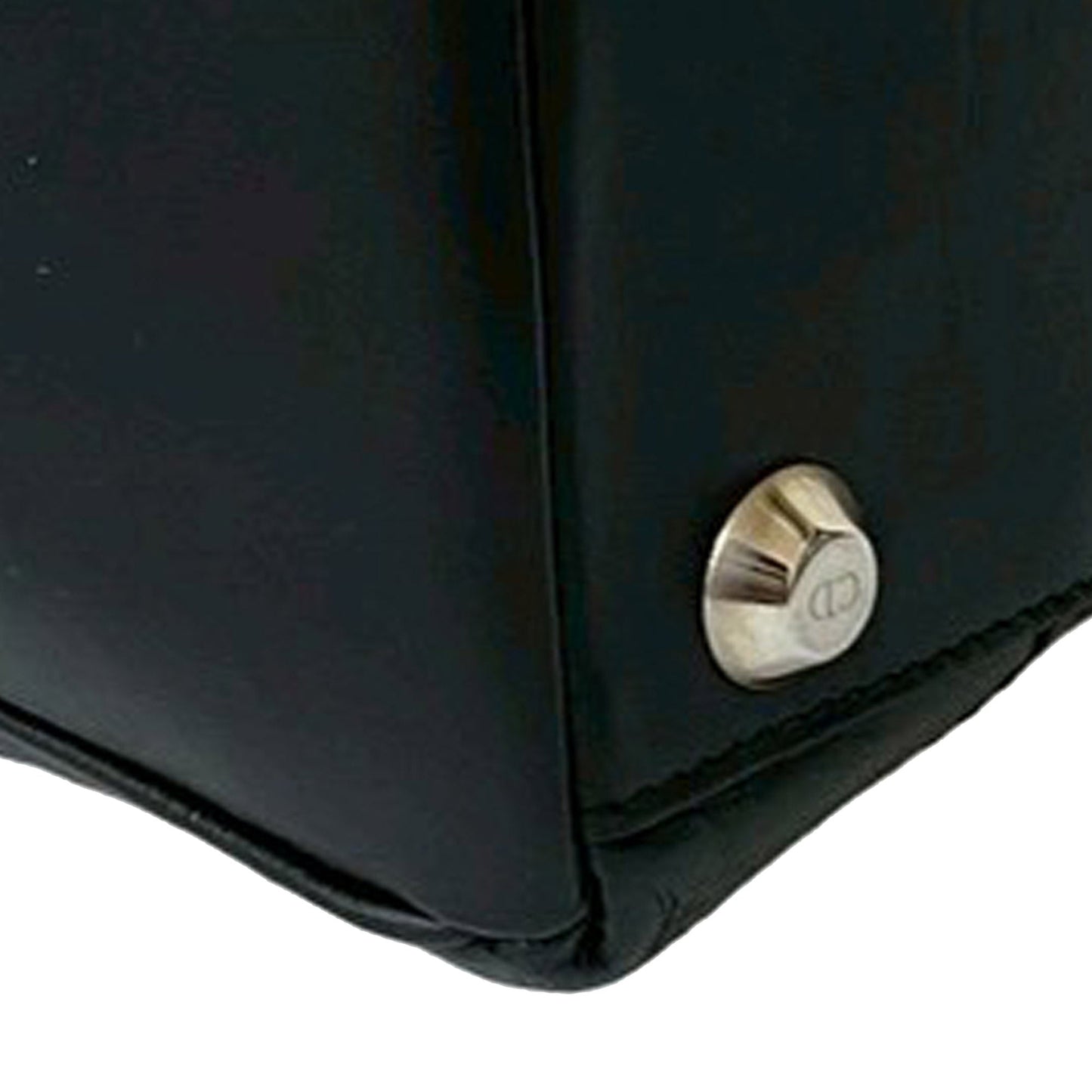 Black Dior Diorissimo Trotter Canvas Zip Tote