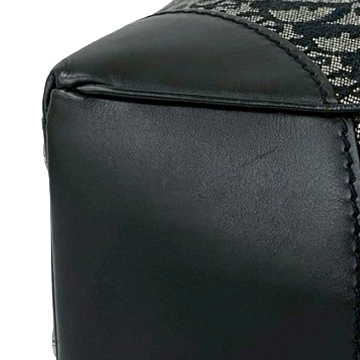 Black Dior Diorissimo Trotter Canvas Zip Tote