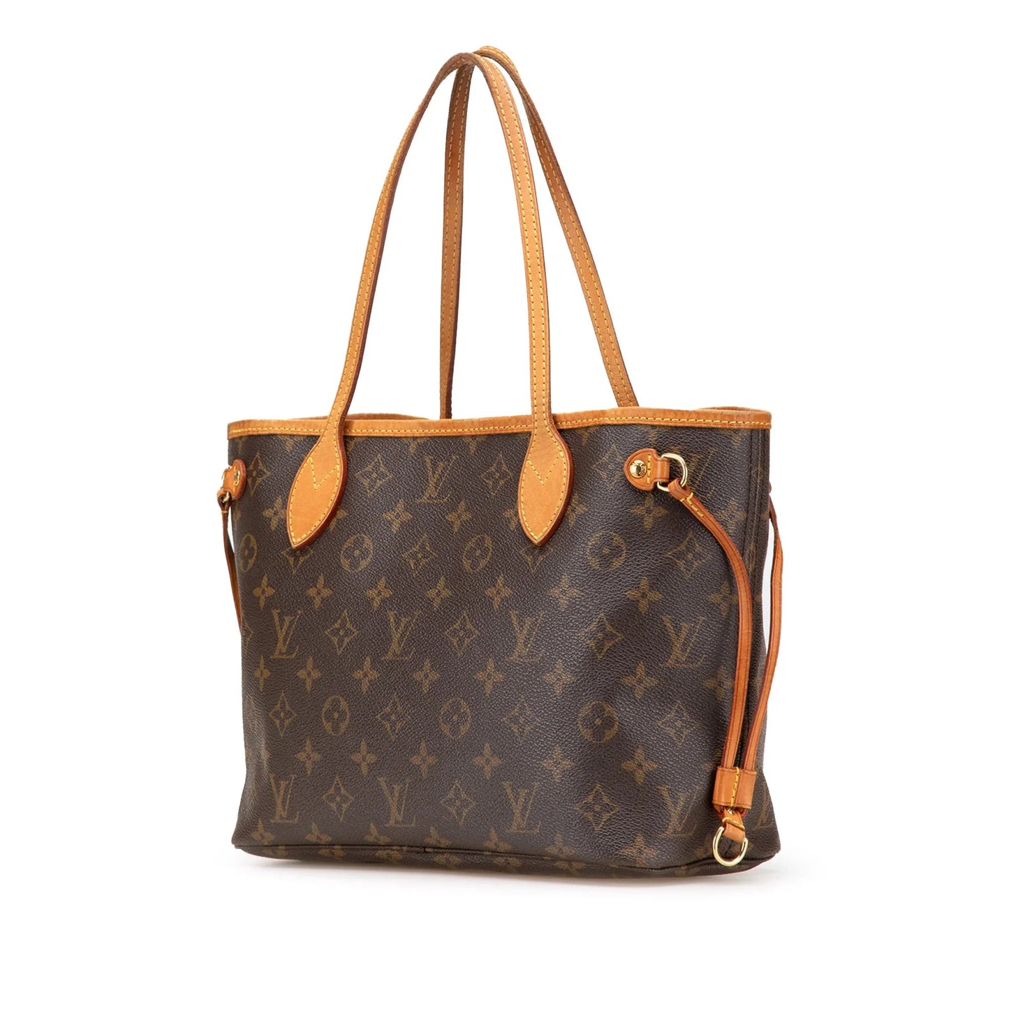 Brown Louis Vuitton Monogram Neverfull PM Tote Bag