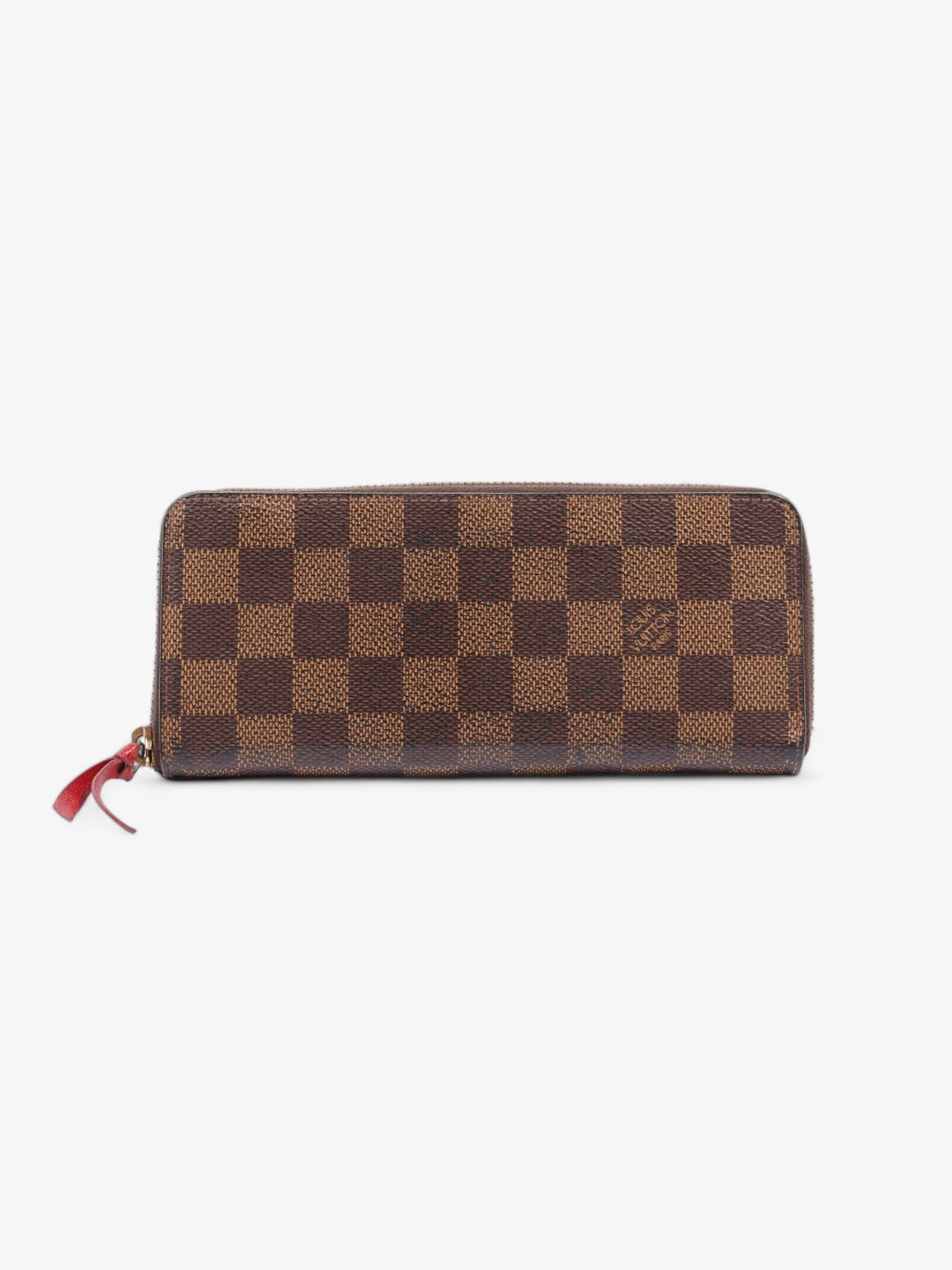 Louis Vuitton ClÃ©mence Wallet Damier Ebene Coated Canvas