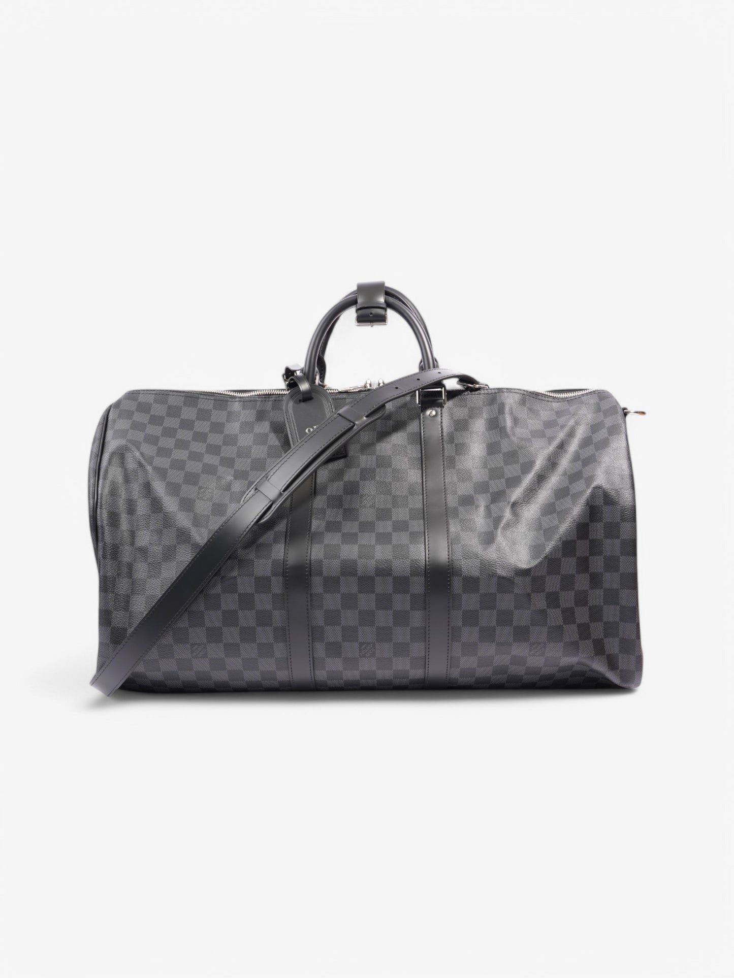 Louis Vuitton Keepall Bandouliere Damier Graphite Coated Canvas 55