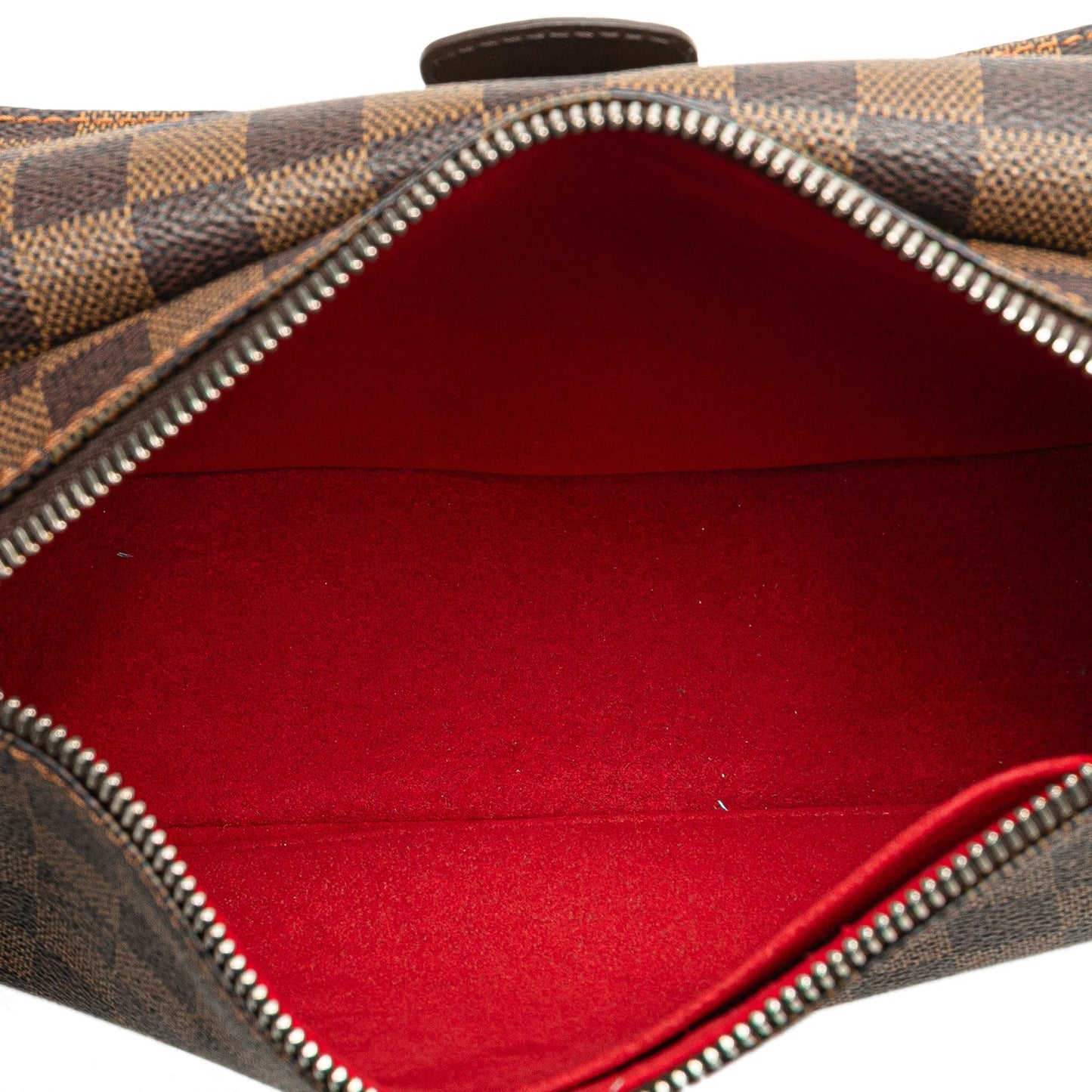 Brown Louis Vuitton Damier Ebene Ravello GM Satchel
