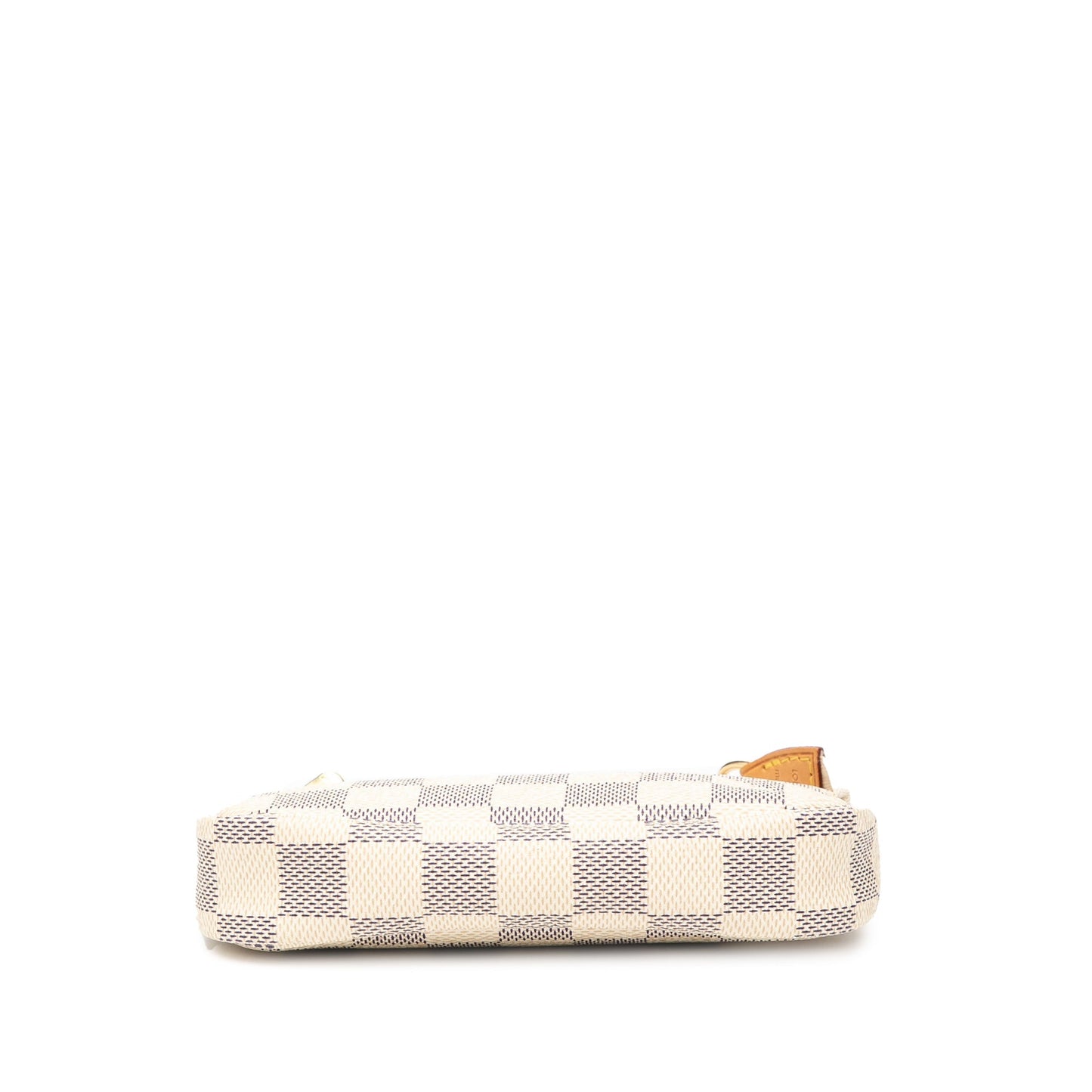 White Louis Vuitton Damier Azur Mini Pochette Accessoires Handbag