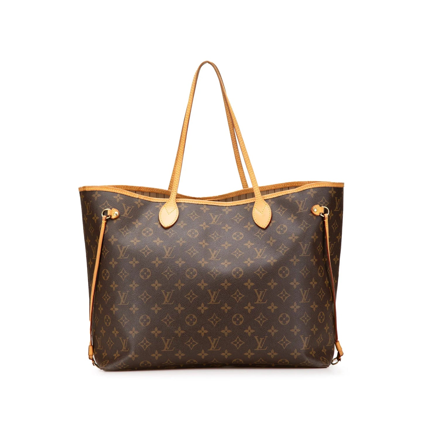 Brown Louis Vuitton Monogram Neverfull GM Tote Bag