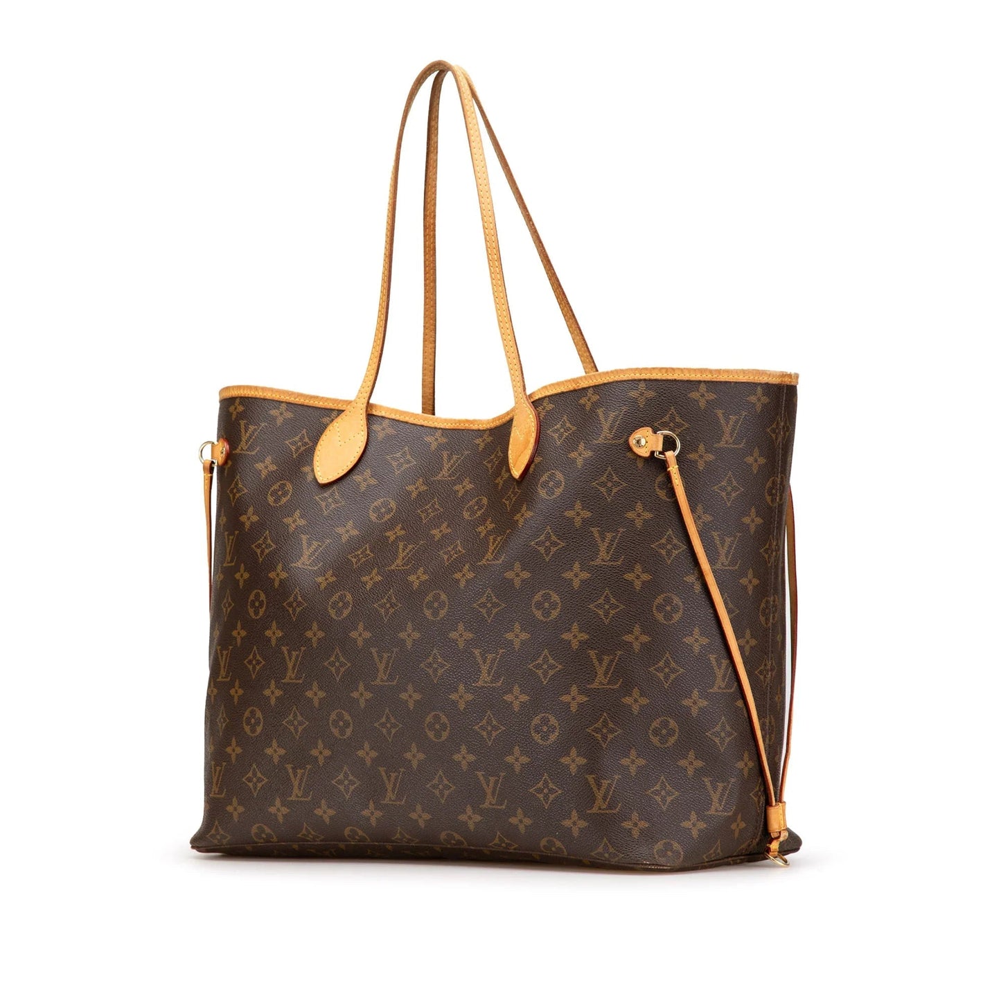 Brown Louis Vuitton Monogram Neverfull GM Tote Bag