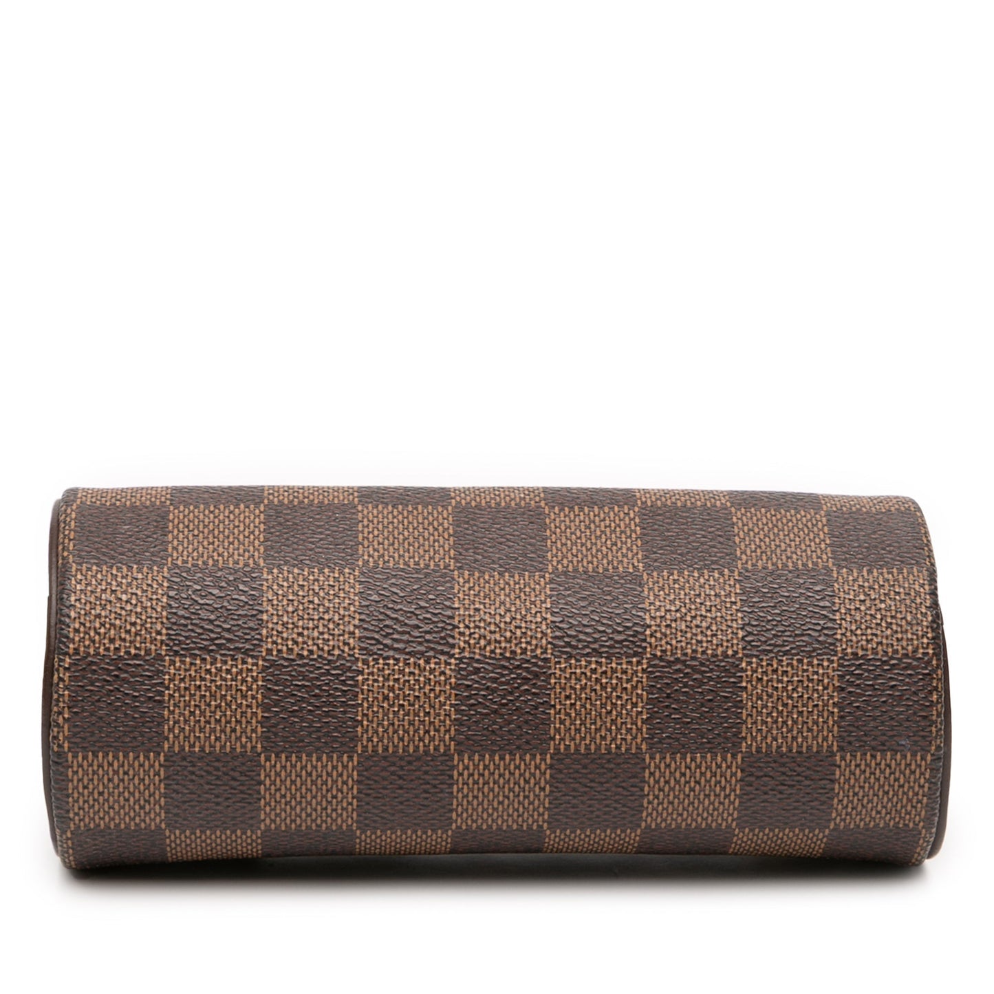 Brown Louis Vuitton Damier Ebene Papillon Pochette Handbag