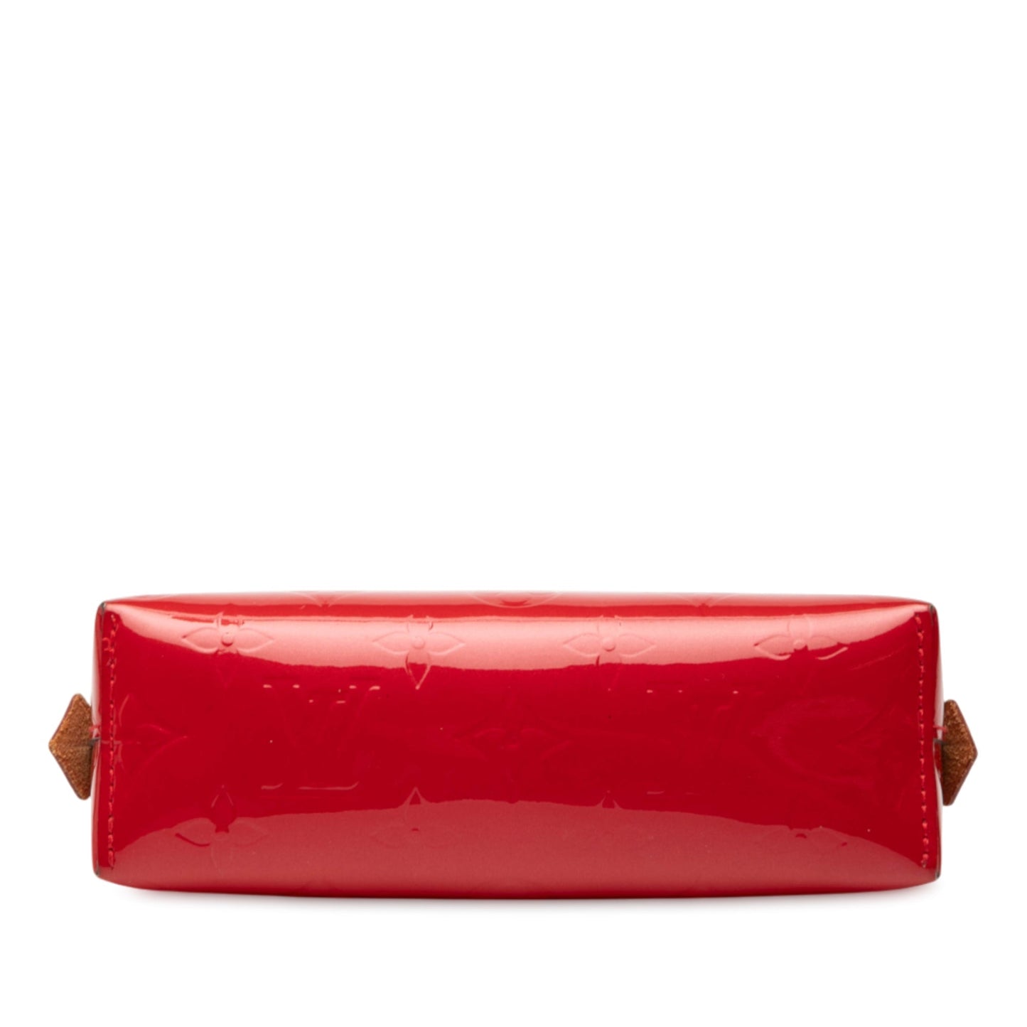 Red Louis Vuitton Monogram Vernis Cosmetic Pouch