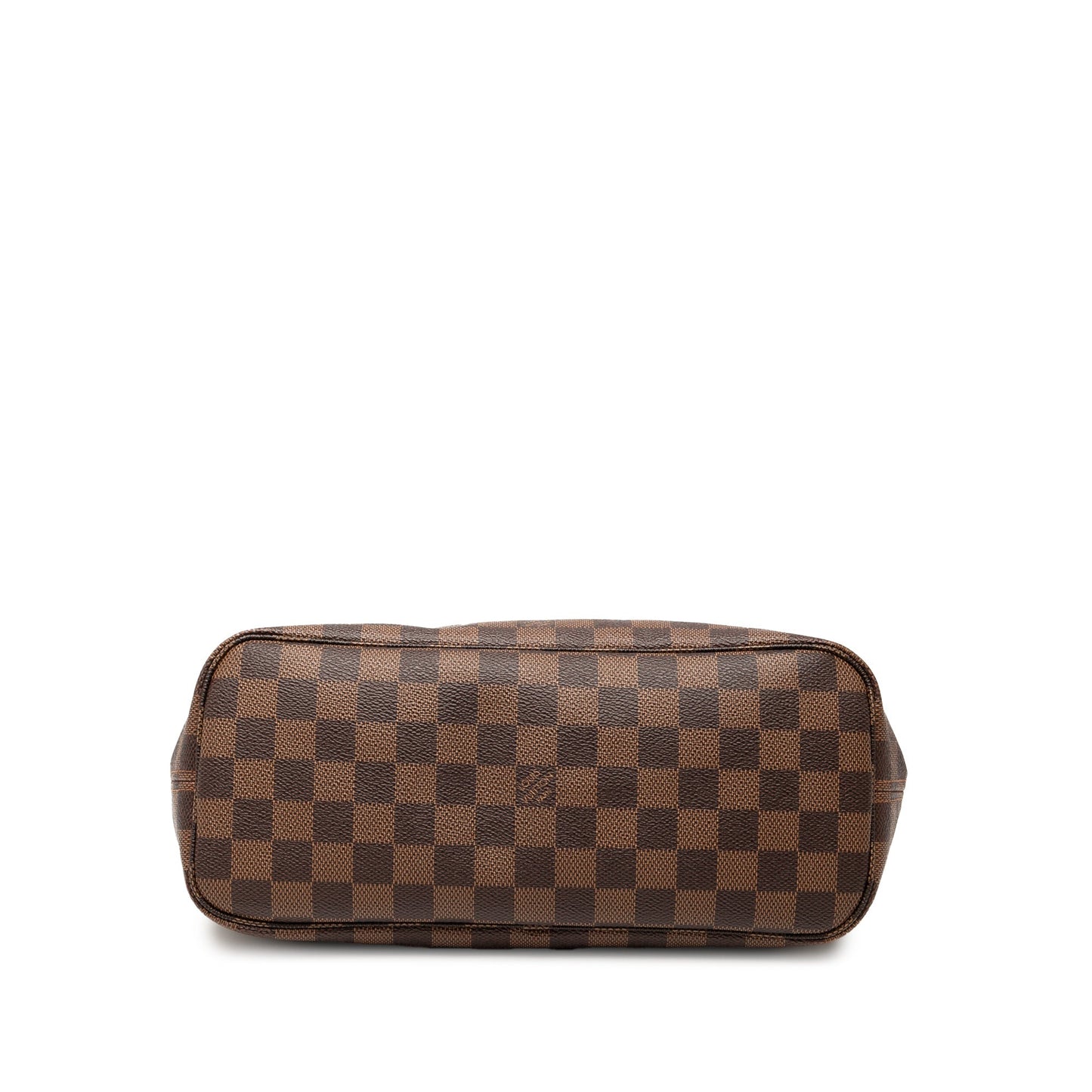 Brown Louis Vuitton Damier Ebene Neverfull PM Tote Bag