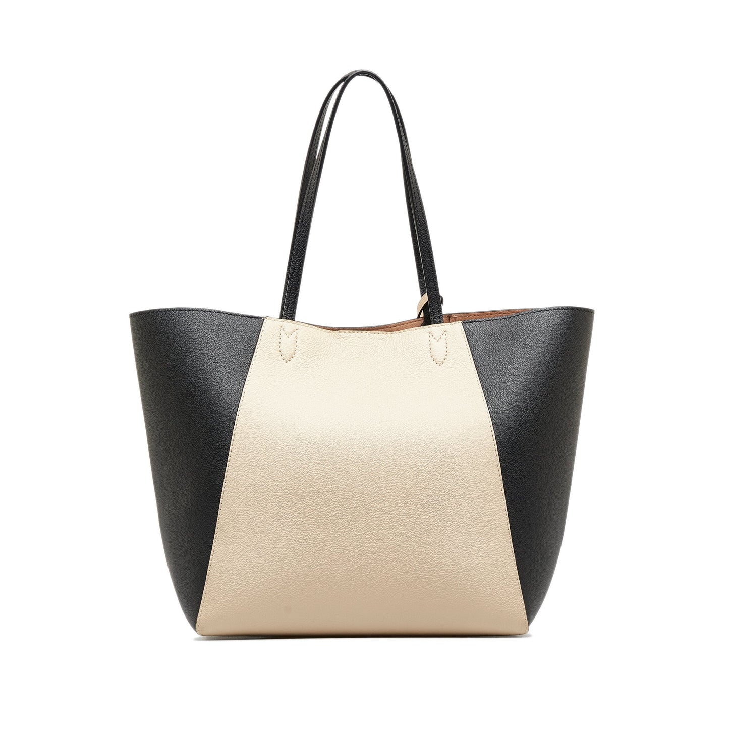 Beige Louis Vuitton LockMe Cabas Tote Bag