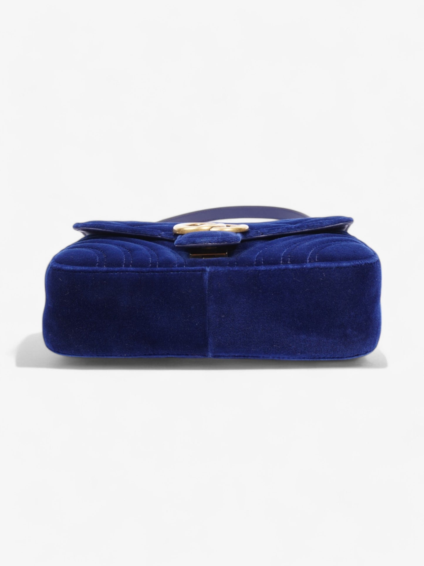 Gucci GG Marmont Blue Velvet Mini