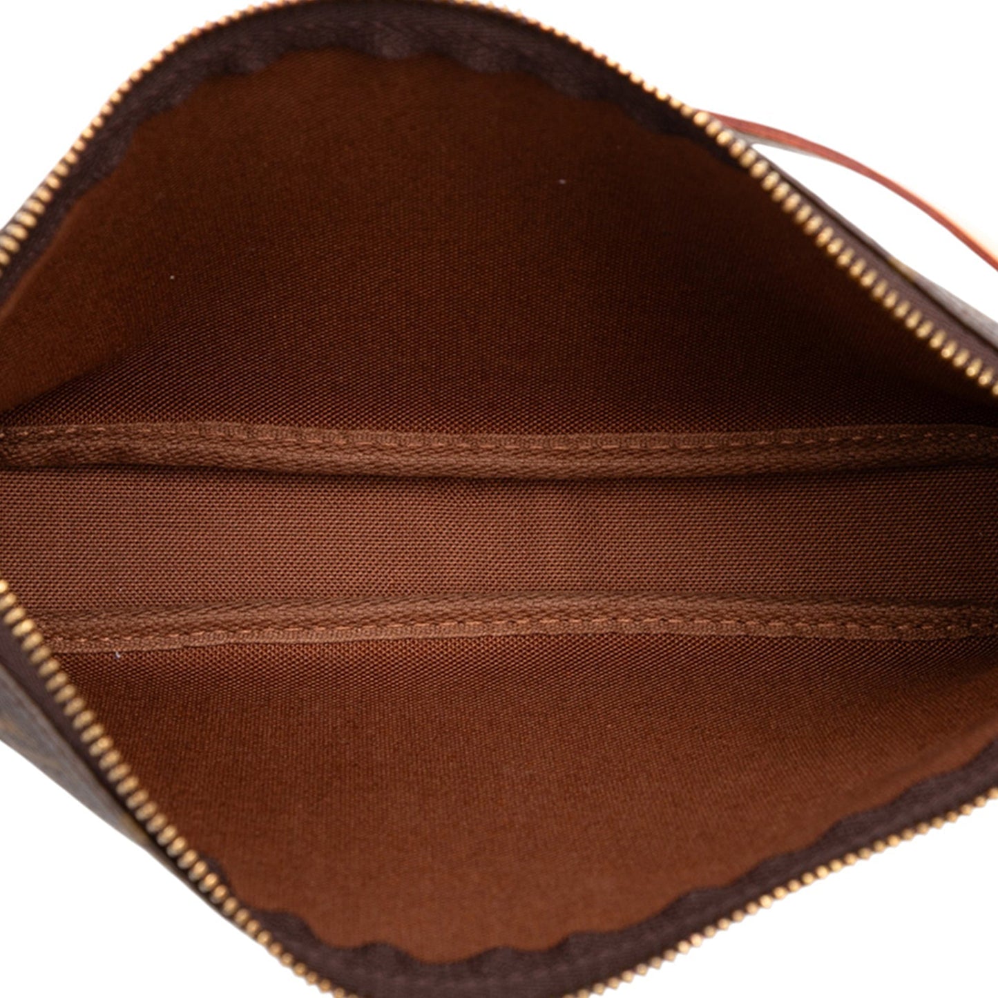 Brown Louis Vuitton Monogram Pochette Accessoires Shoulder Bag