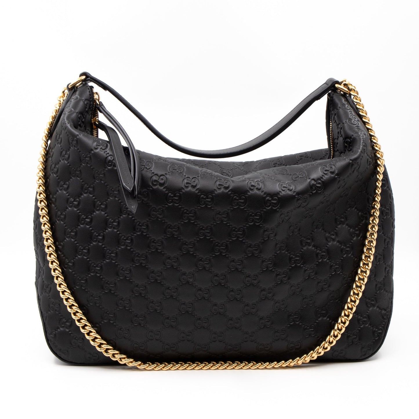 Gucci Chain Leather Shoulder Bag