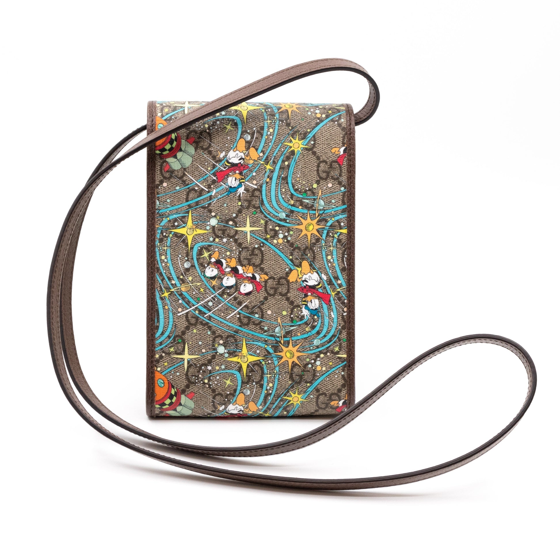 Gucci Leather Canvas Crossbody