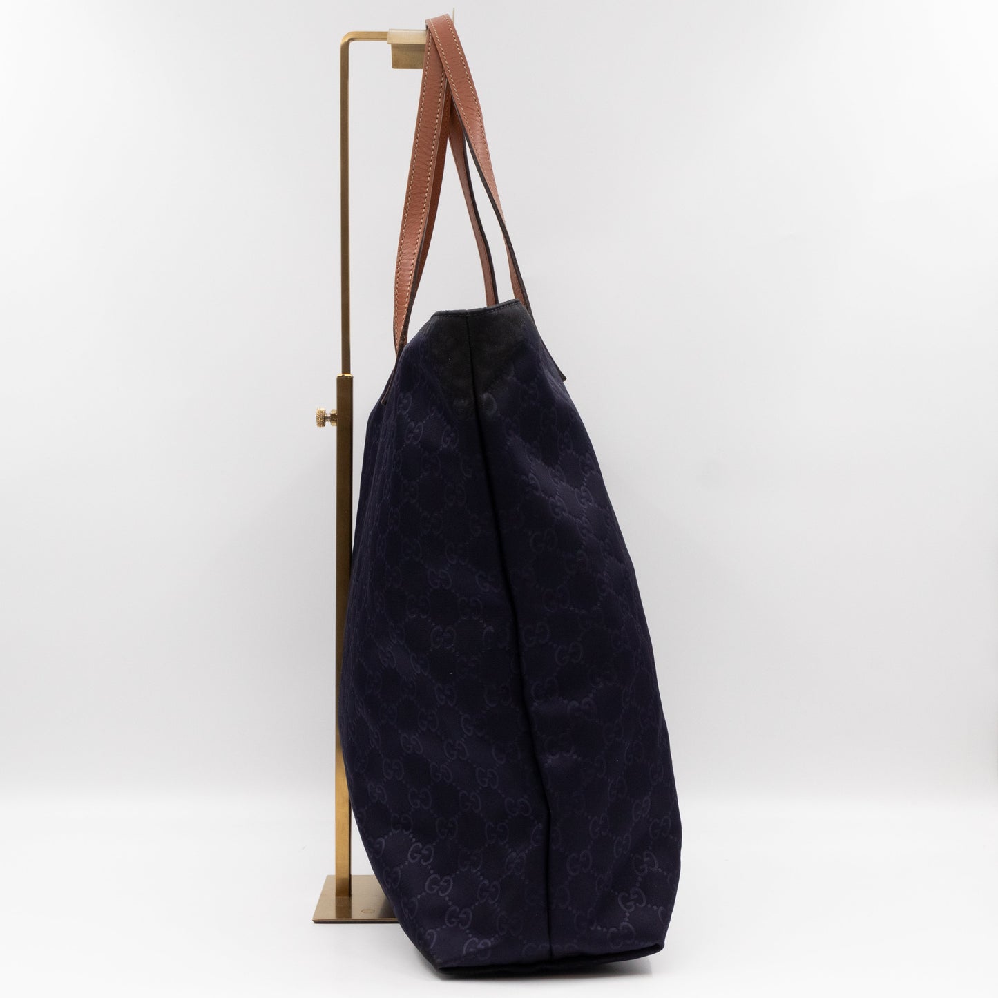 Gucci Nylon Leather Tote