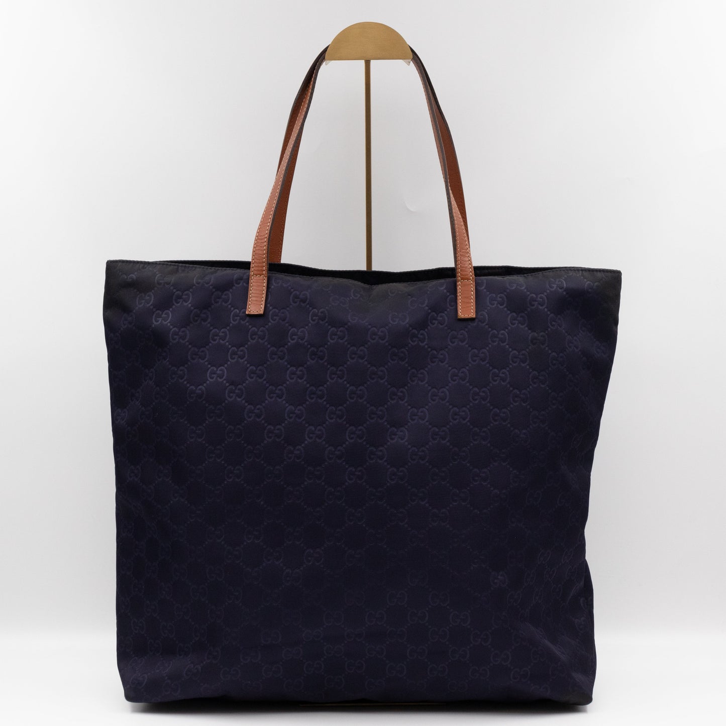 Gucci Nylon Leather Tote