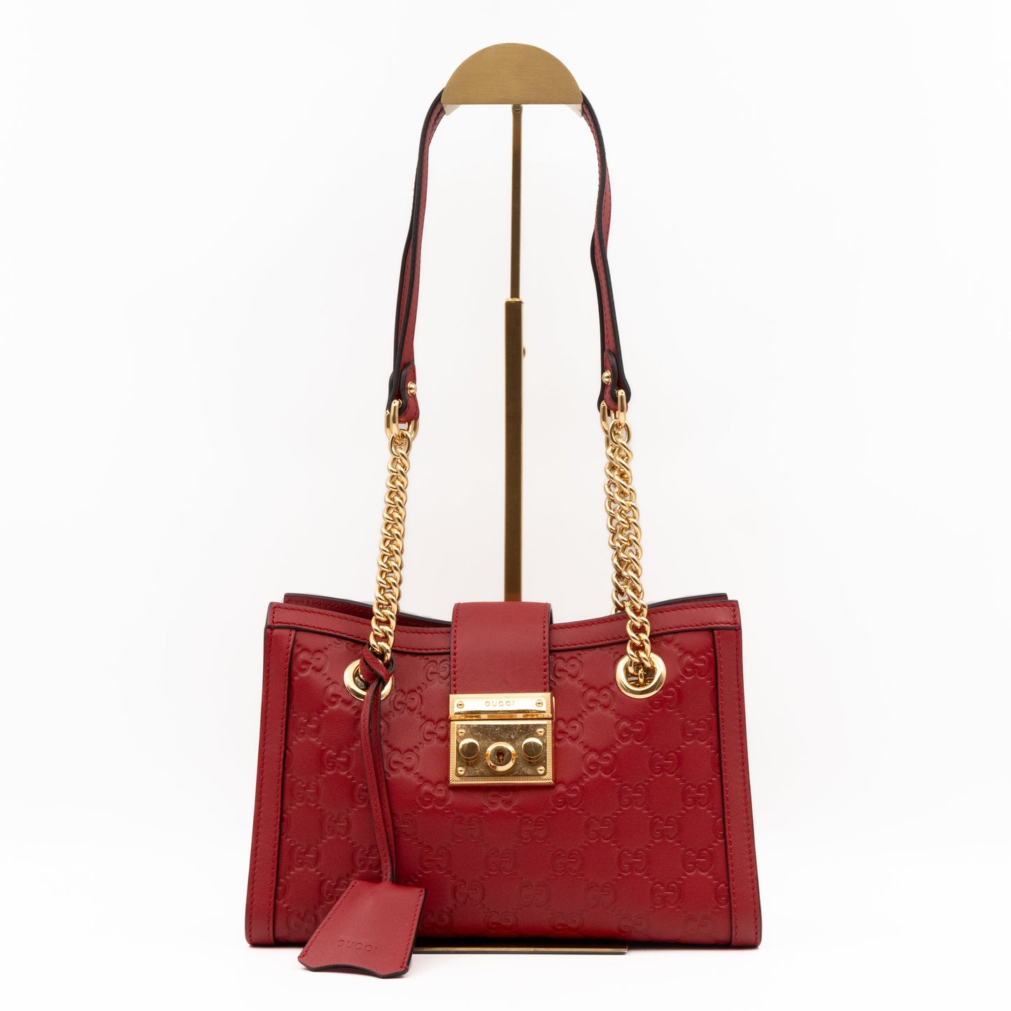 Gucci Chain Leather Crossbody