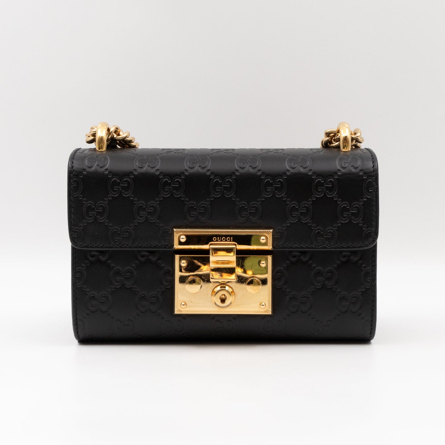 Gucci Chain Leather Crossbody