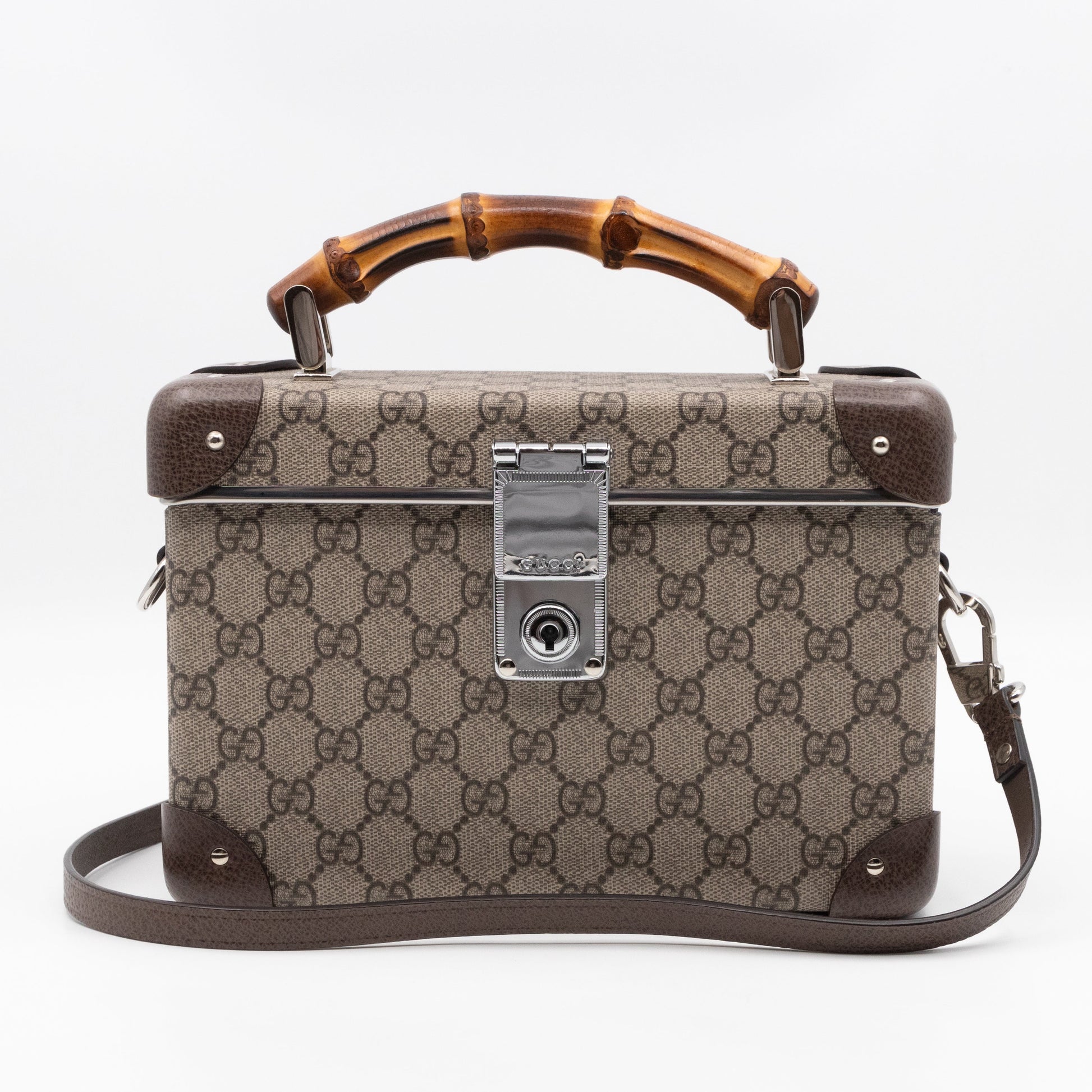 Gucci Leather Canvas Crossbody