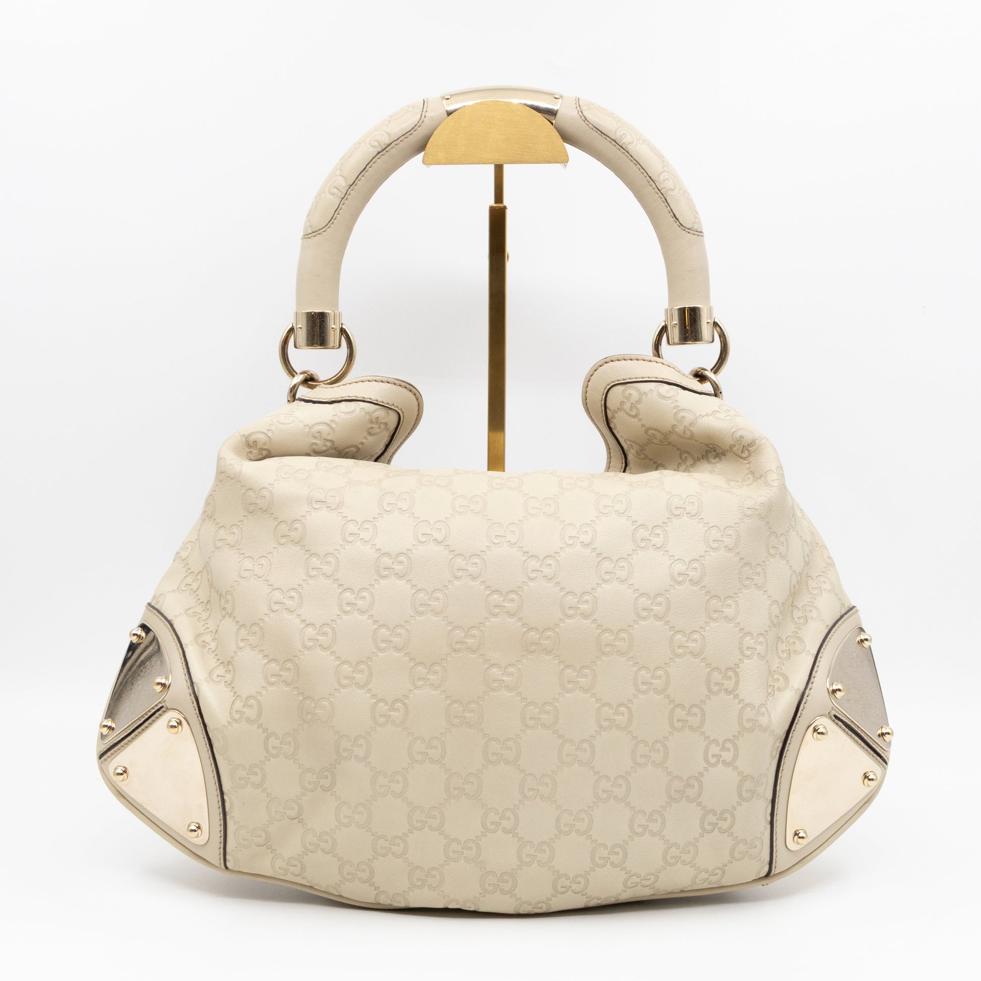 Gucci Leather Top Handle Crossbody