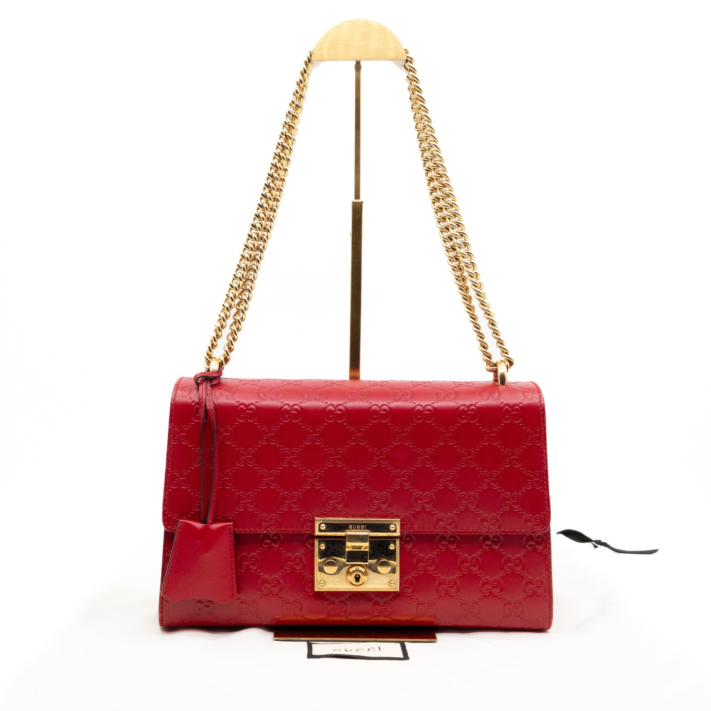 Gucci Chain Leather Crossbody
