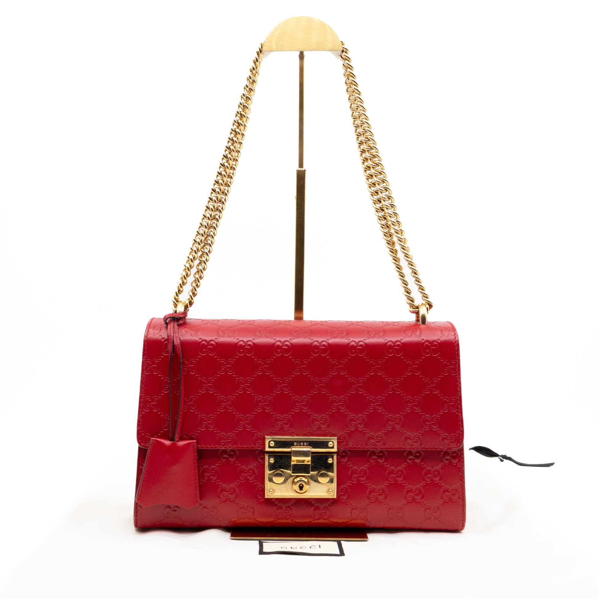 Gucci Chain Leather Crossbody