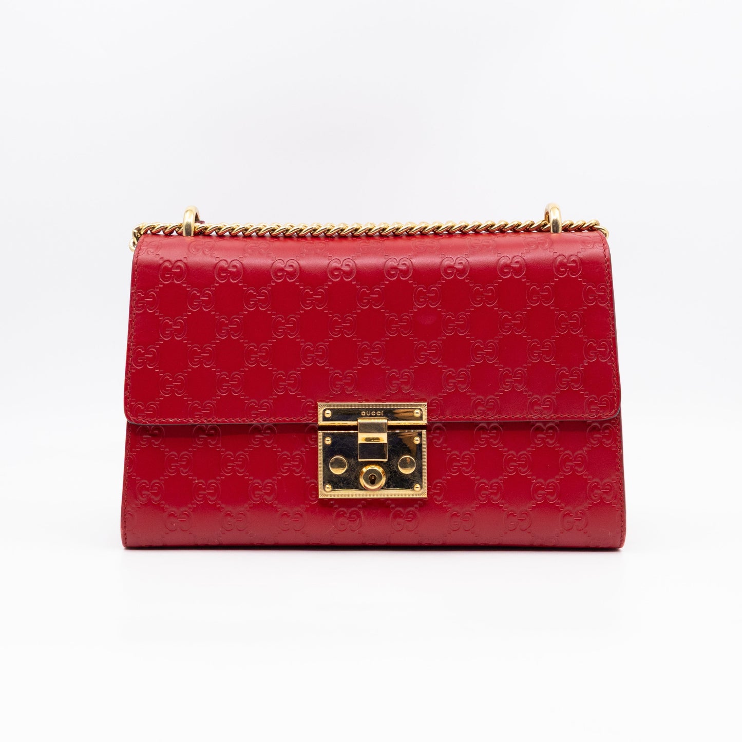 Gucci Chain Leather Crossbody