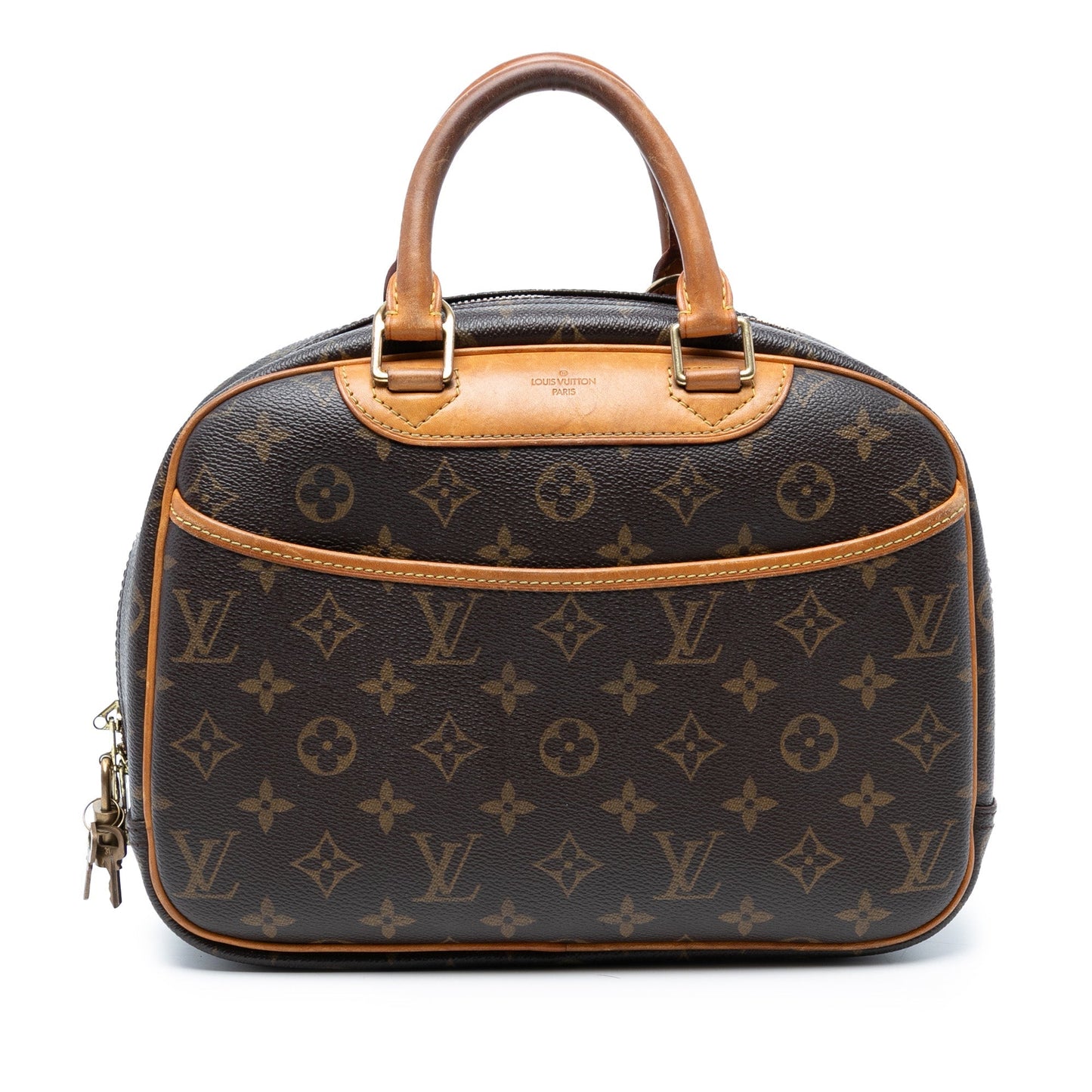 Brown Louis Vuitton Monogram Trouville Handbag