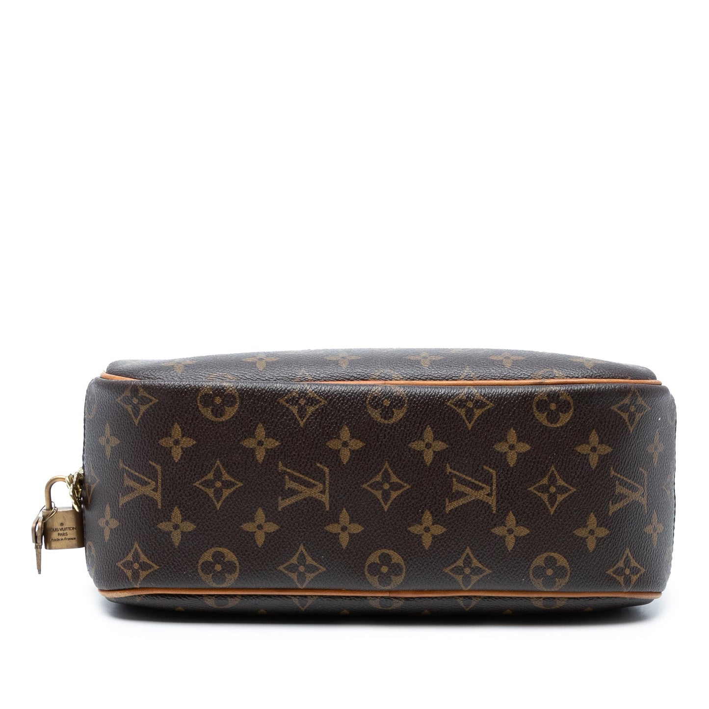 Brown Louis Vuitton Monogram Trouville Handbag