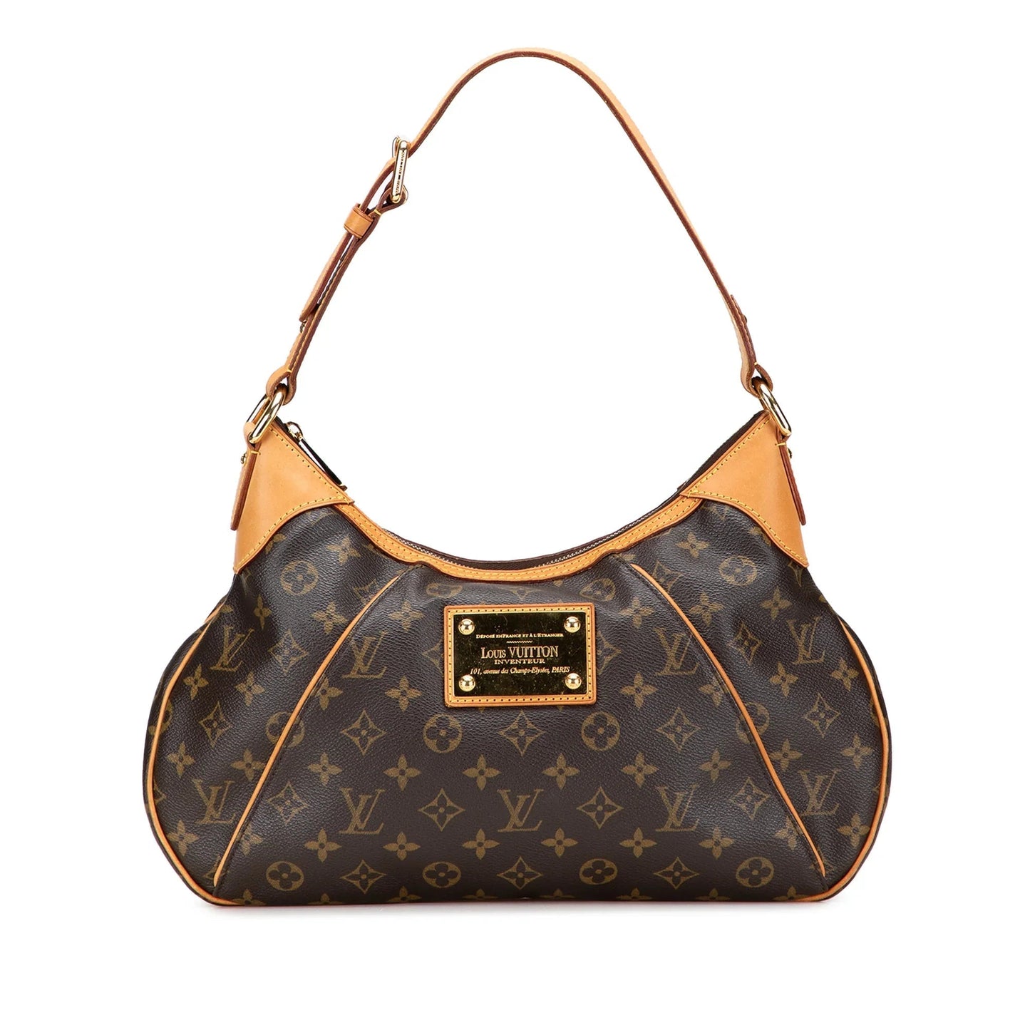 Brown Louis Vuitton Monogram Thames GM Shoulder Bag