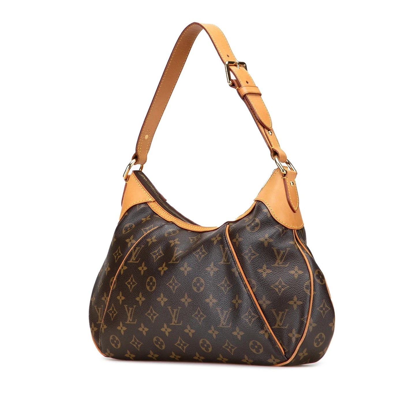 Brown Louis Vuitton Monogram Thames GM Shoulder Bag