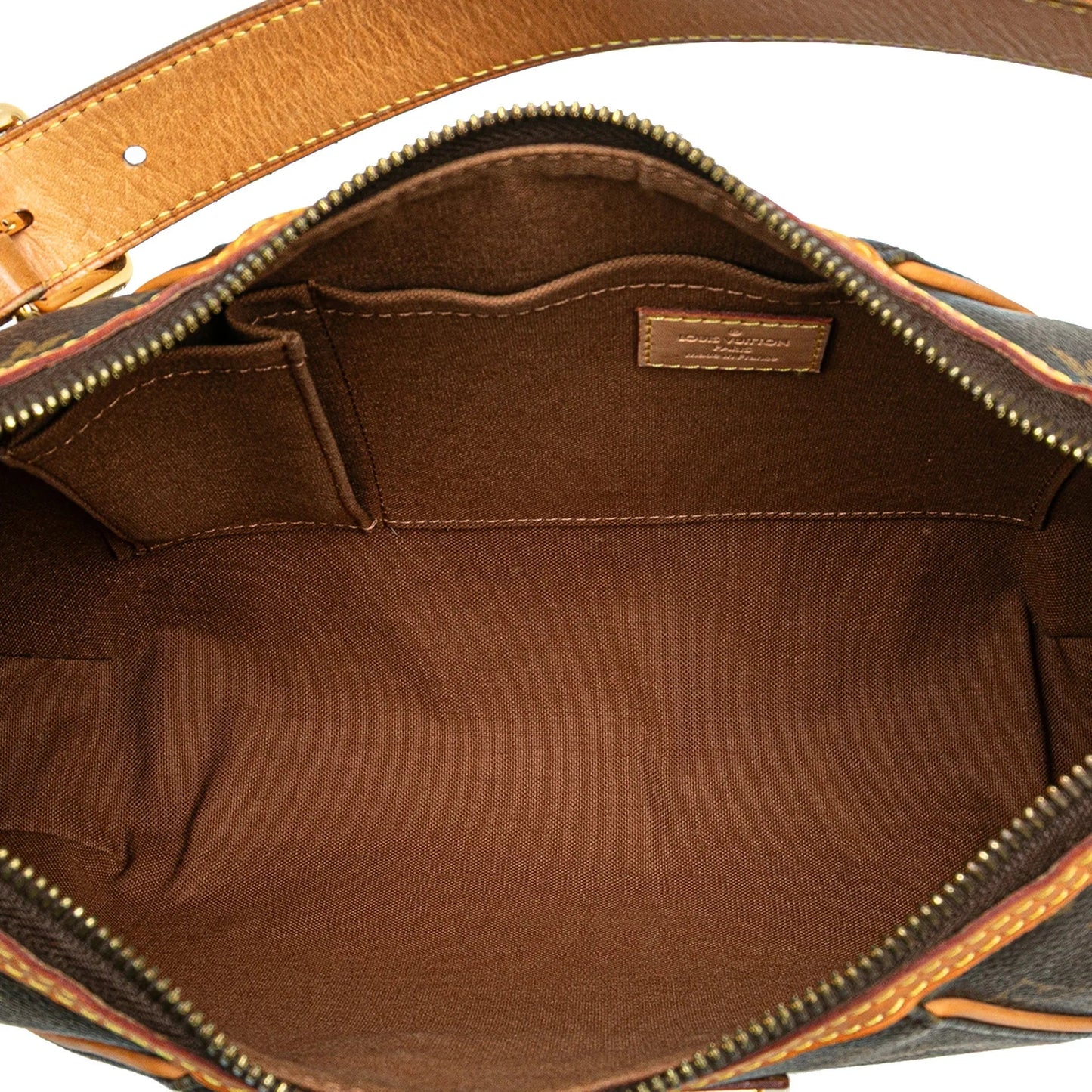 Brown Louis Vuitton Monogram Thames GM Shoulder Bag