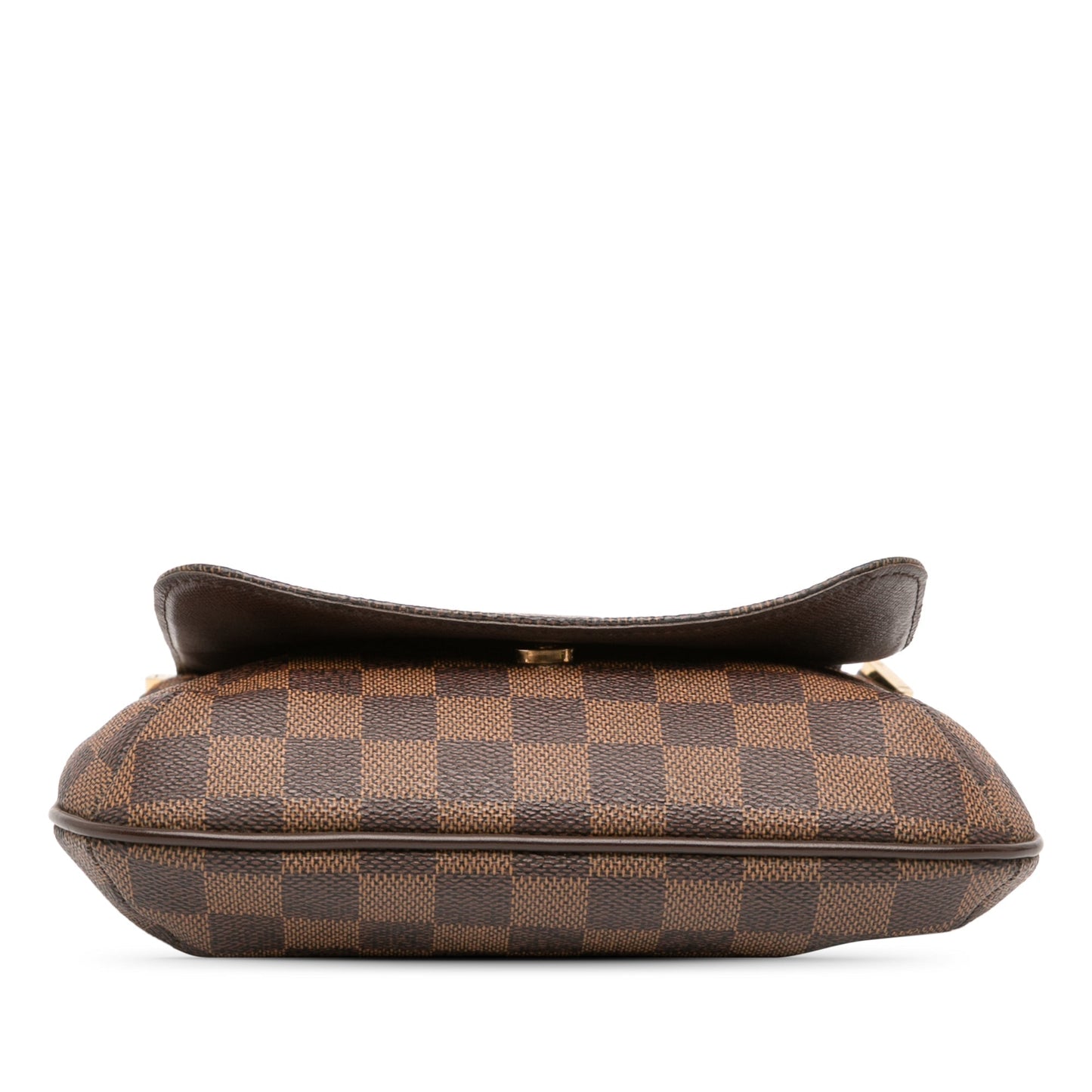 Brown Louis Vuitton Damier Ebene Mtte Salsa Long Strap Crossbody Bag