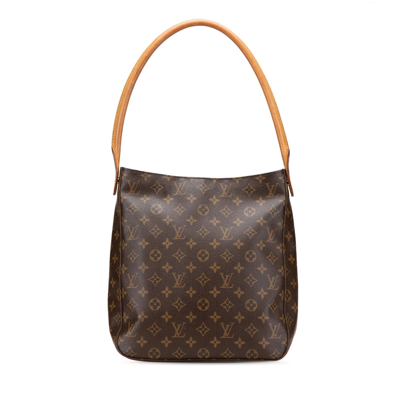Brown Louis Vuitton Monogram Looping GM Shoulder Bag