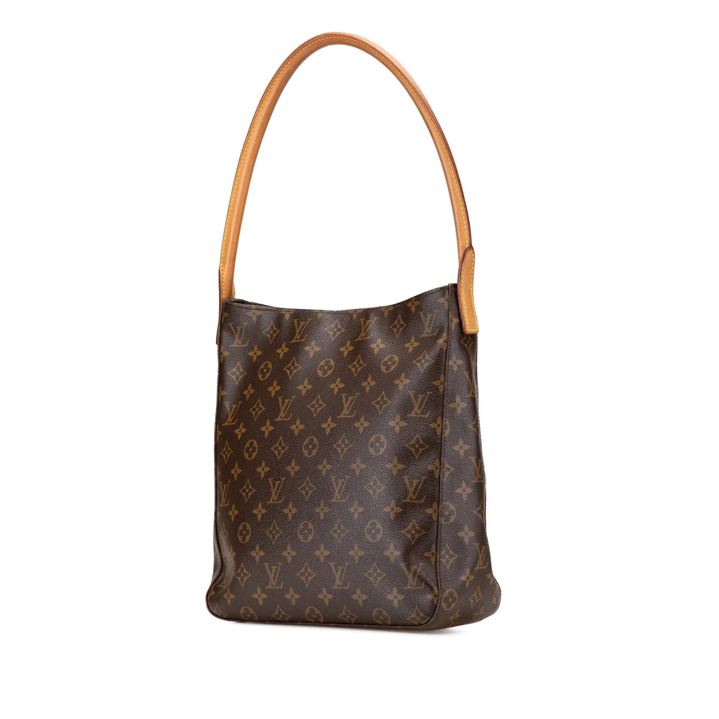Brown Louis Vuitton Monogram Looping GM Shoulder Bag