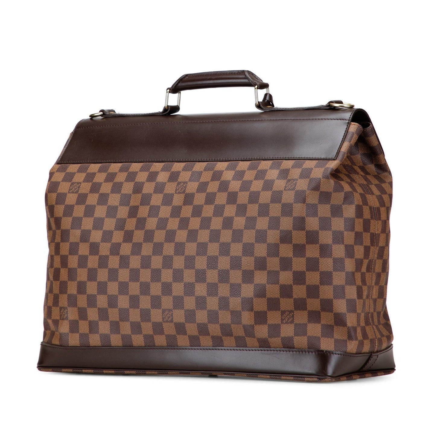 Brown Louis Vuitton Damier Ebene West End PM Travel Bag