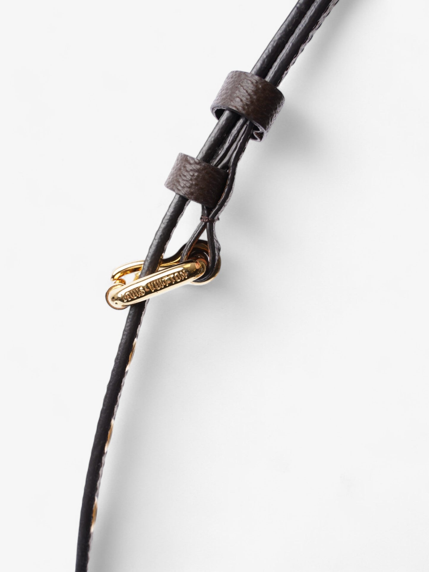 Louis Vuitton BandouliÃ¨re Bag Strap Monogram / Gold Coated Canvas