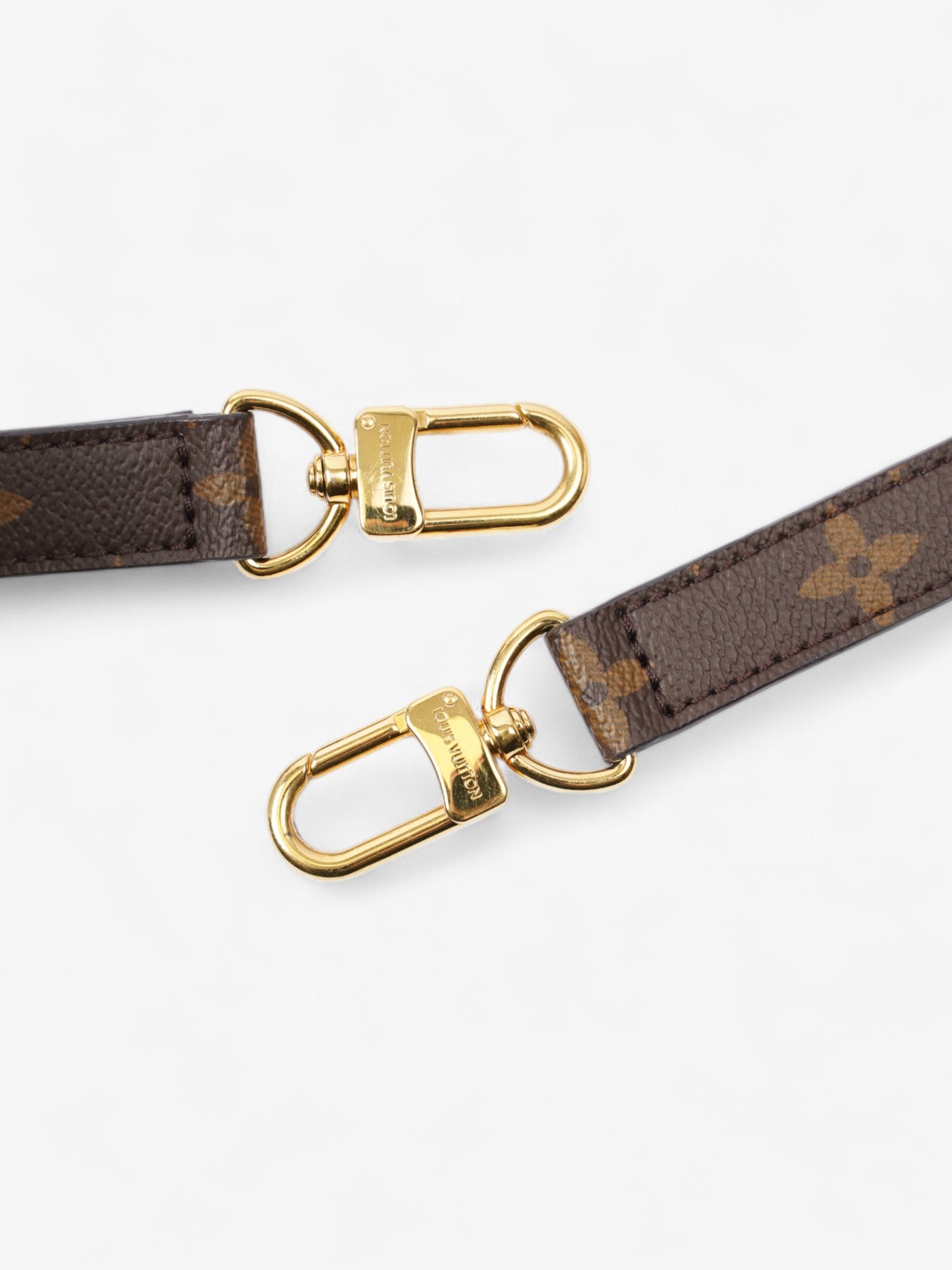 Louis Vuitton BandouliÃ¨re Bag Strap Monogram / Gold Coated Canvas