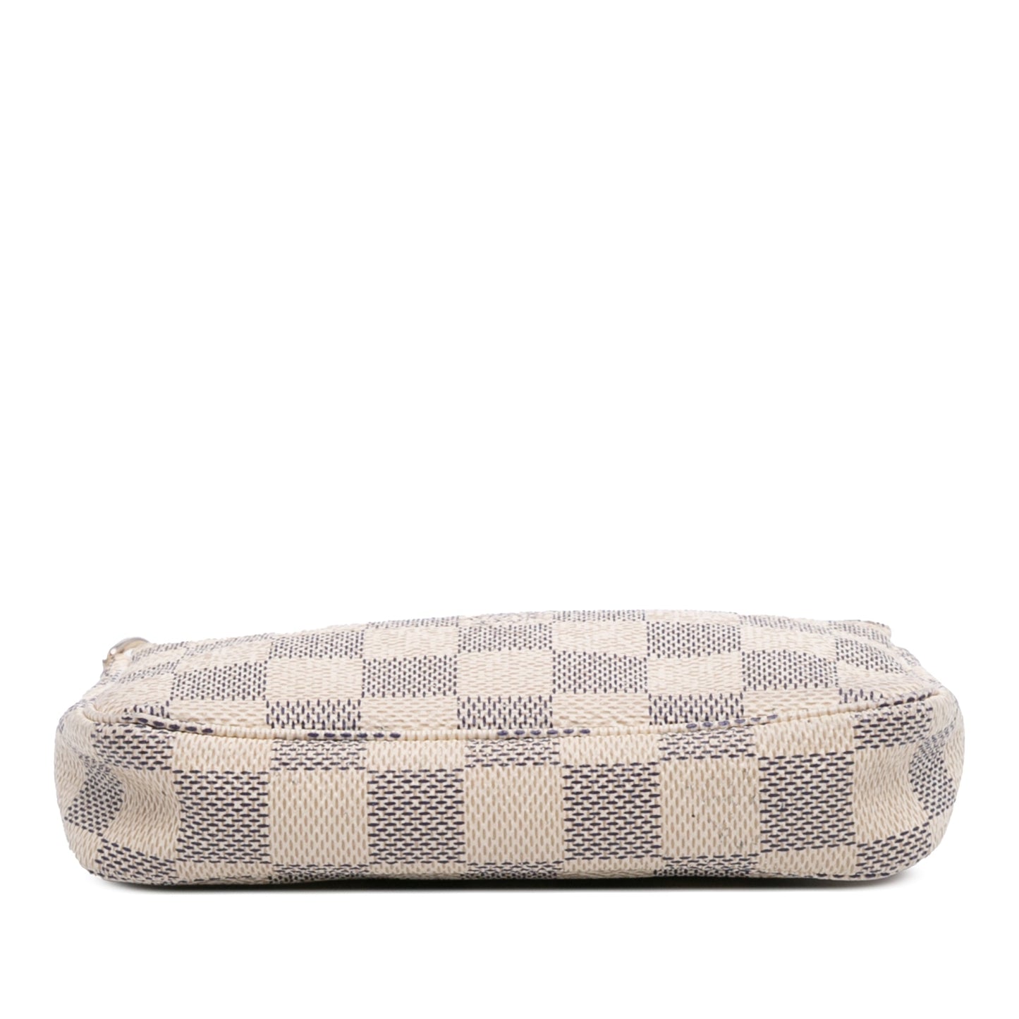 White Louis Vuitton Damier Azur Mini Pochette Accessoires Handbag