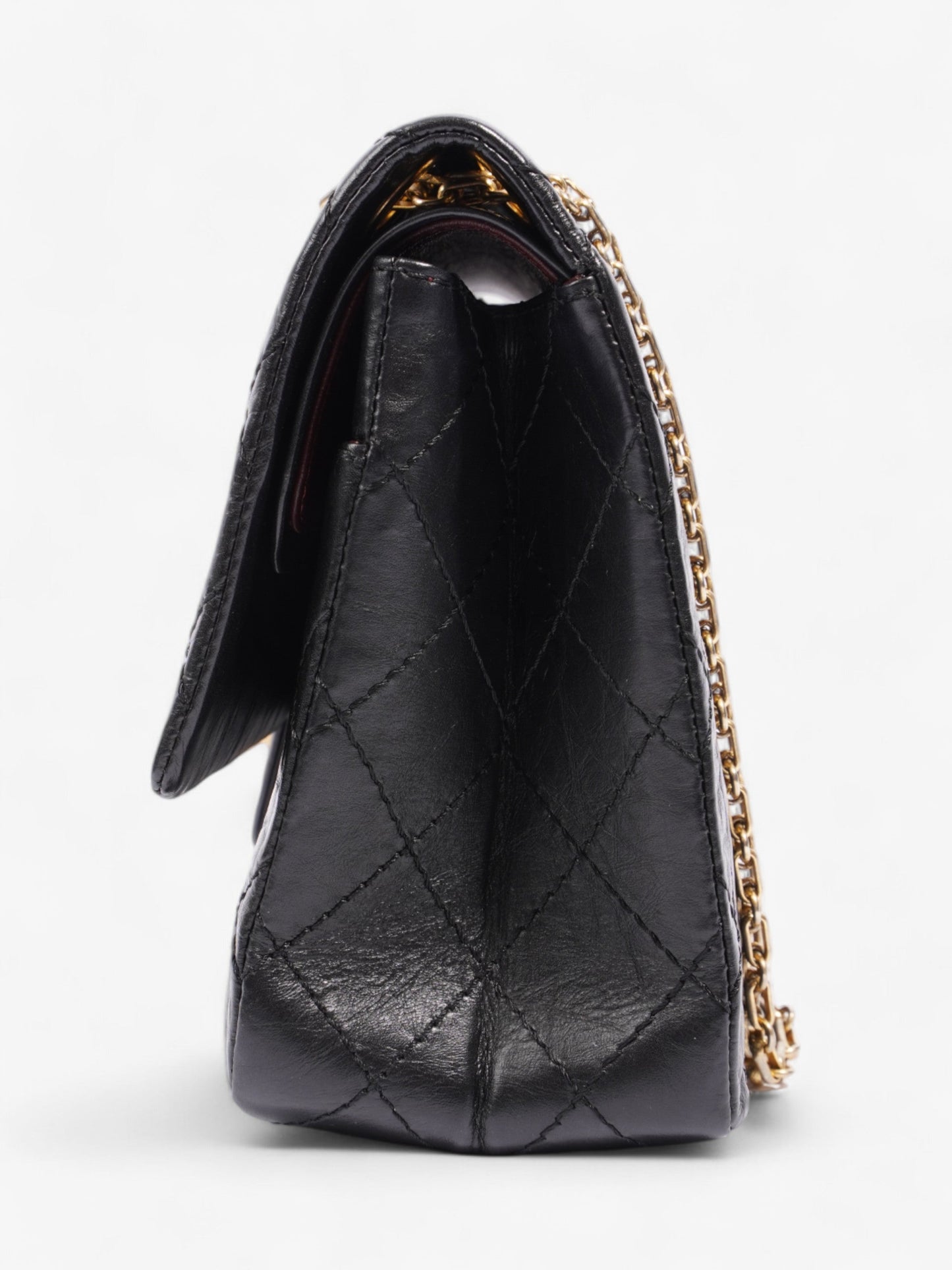 Chanel 2.55 Reissue Black Calfskin Leather