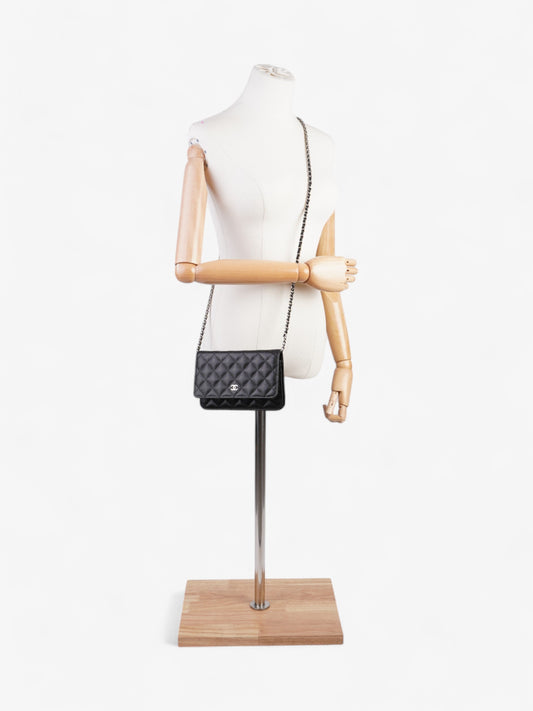 Chanel Wallet On Chain Black Caviar Leather
