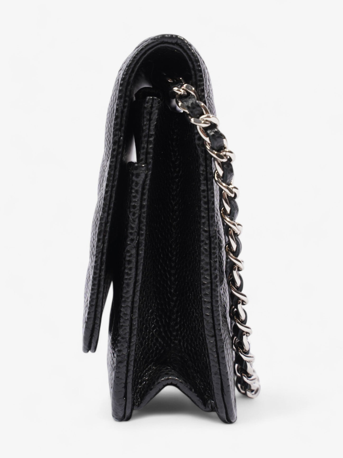 Chanel Wallet On Chain Black Caviar Leather
