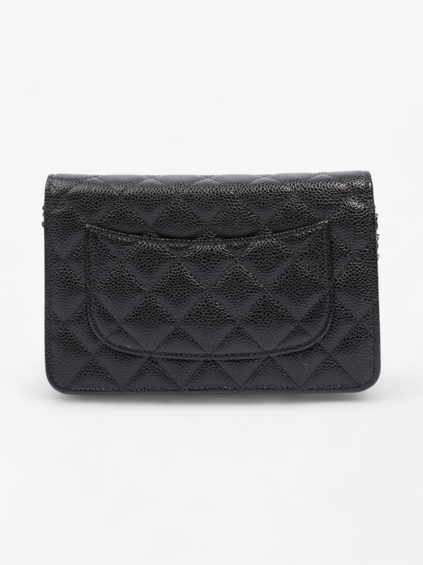 Chanel Wallet On Chain Black Caviar Leather