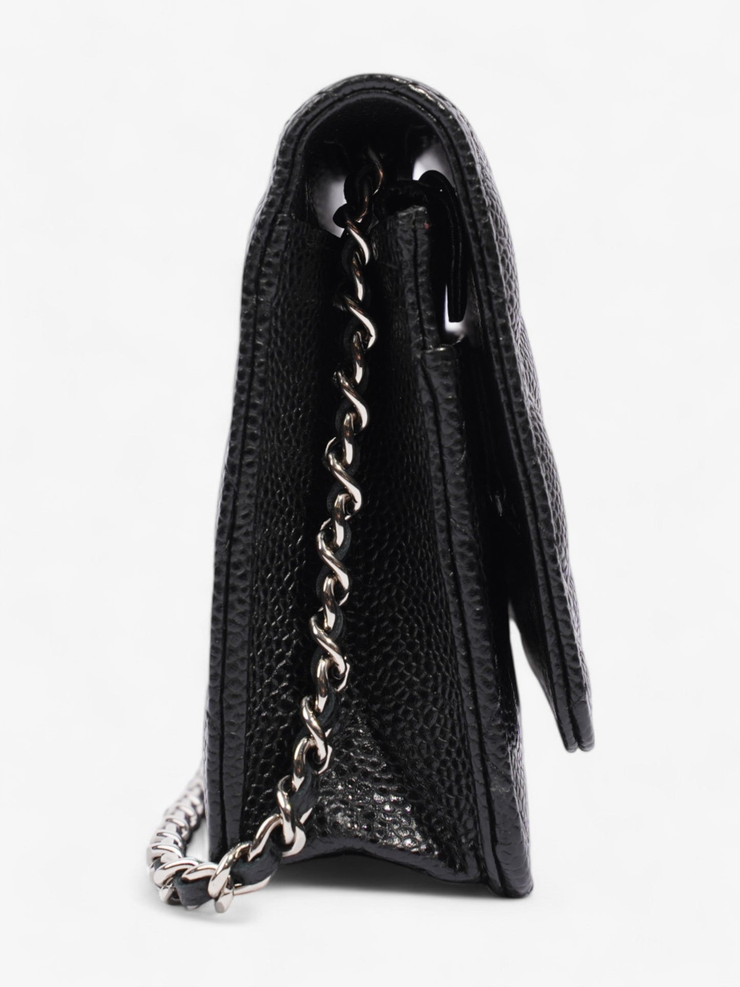 Chanel Wallet On Chain Black Caviar Leather