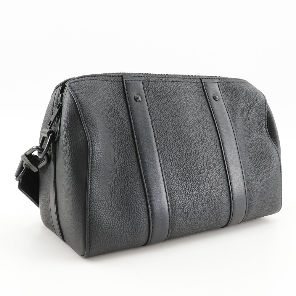 LOUIS VUITTON Shoulder Bag M59255 Calfskin black LV Aerogram City Keepall